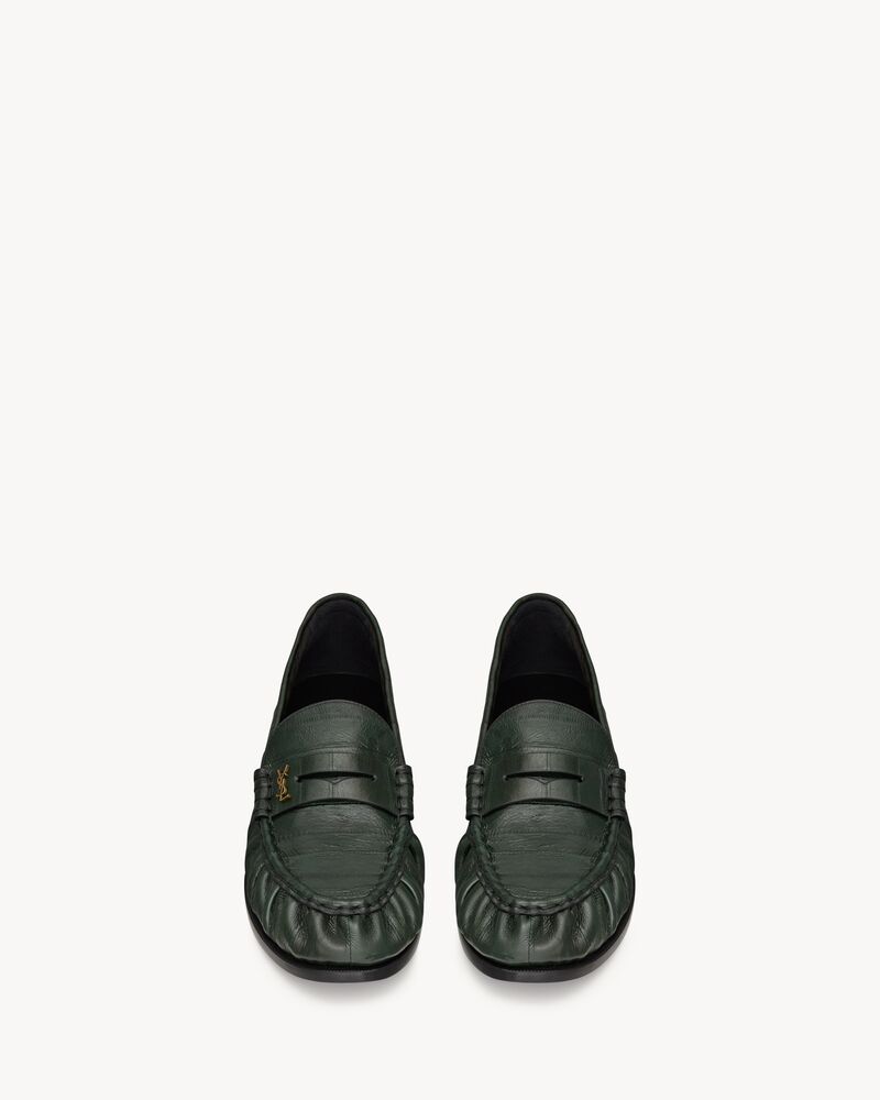 LE LOAFER鰻魚皮柔軟穆勒鞋