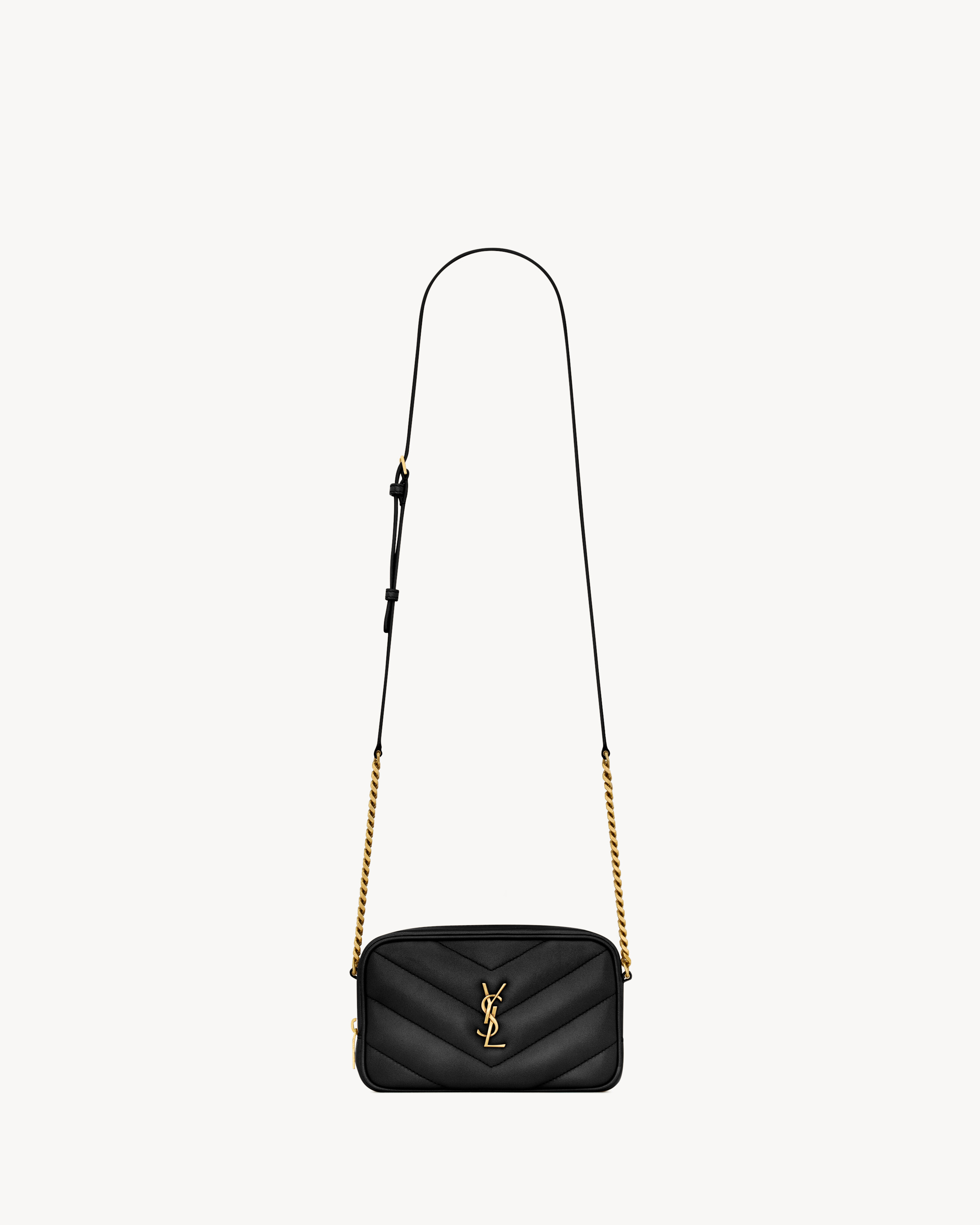 LOULOU mini camera bag in lambskin