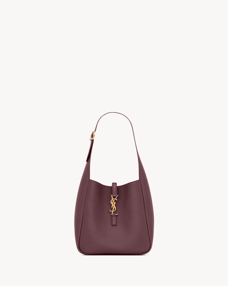 LE 5 À 7 supple small IN GRAINED LEATHER