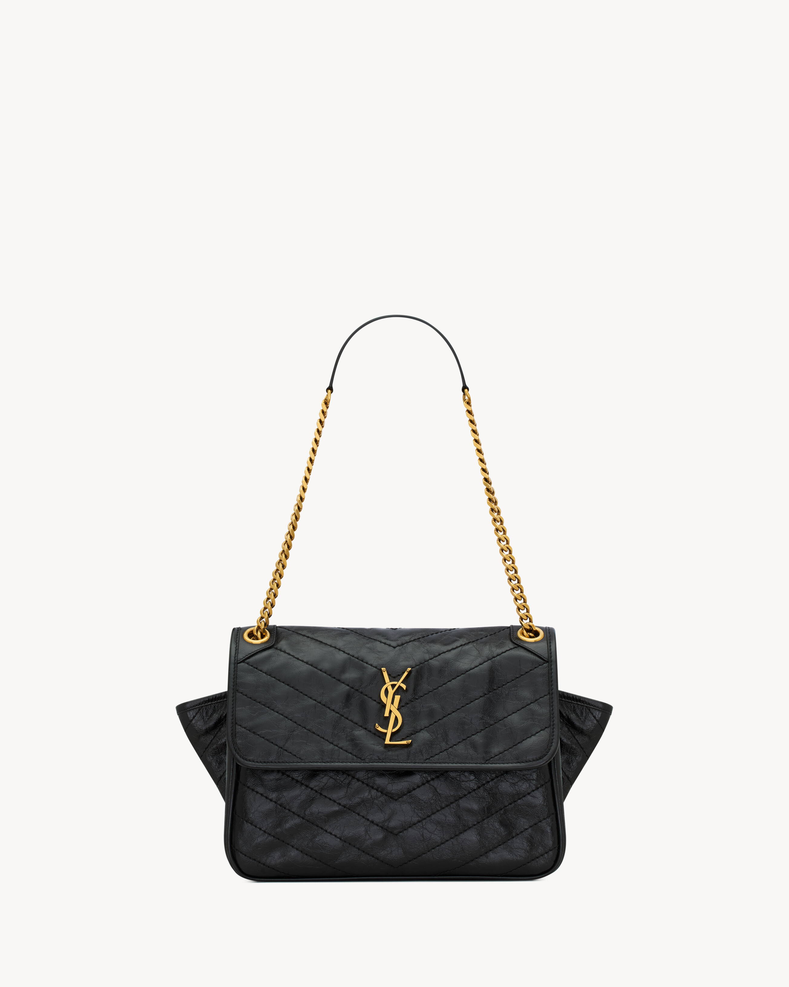 NIKI TRIPOUCH in vintage leather