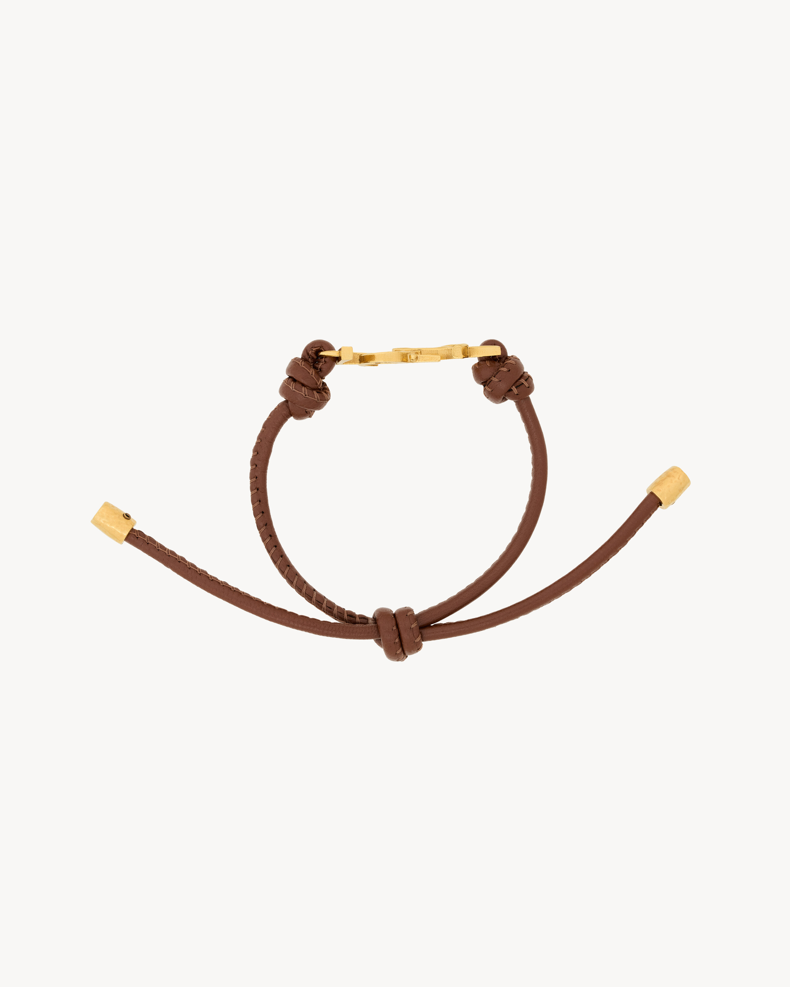 CASSANDRE cord bracelet in leather