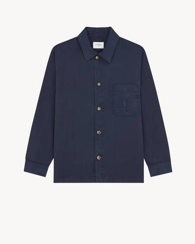 O*f様 SAINT LAURENT/ネルシャツ ネイビー&ブラック 861004Y04VD5109_A.jpg?v=2