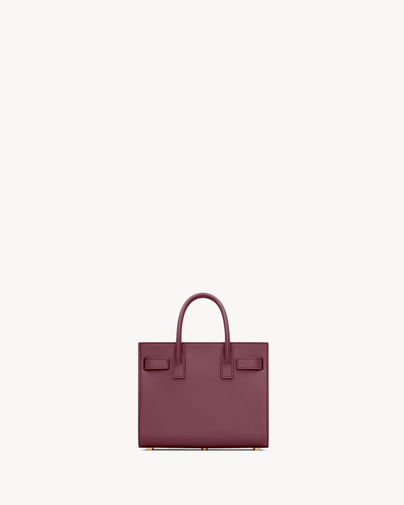 SAC DE JOUR in smooth leather – NANO
