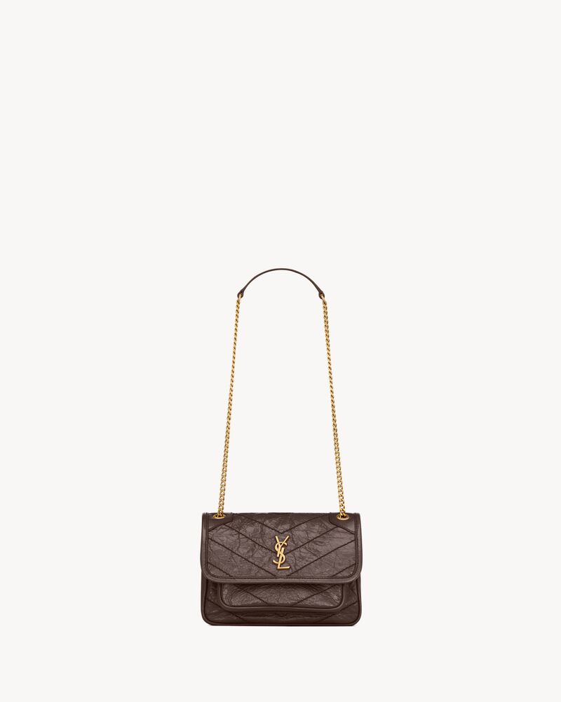 Minibolso Niki de piel vintage
