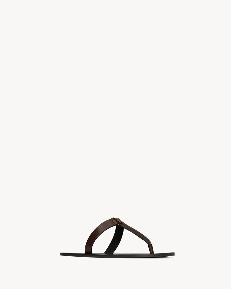 BABYLONE slides in smooth leather