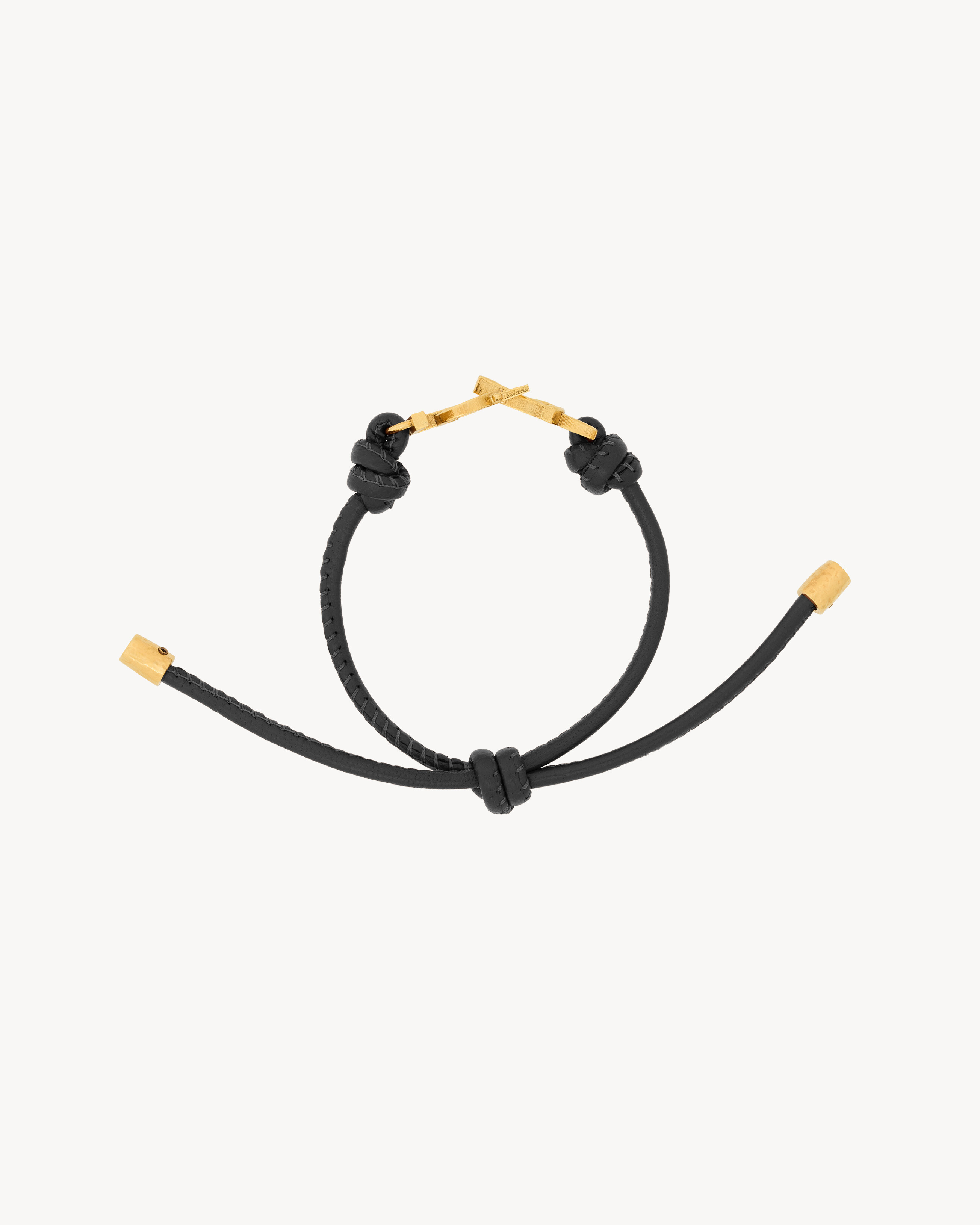 CASSANDRE cord bracelet in leather