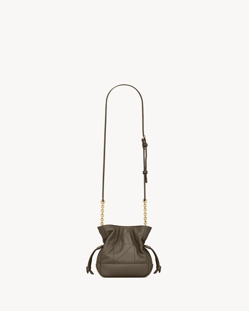 JAMIE mini shoulder pouch in lambskin