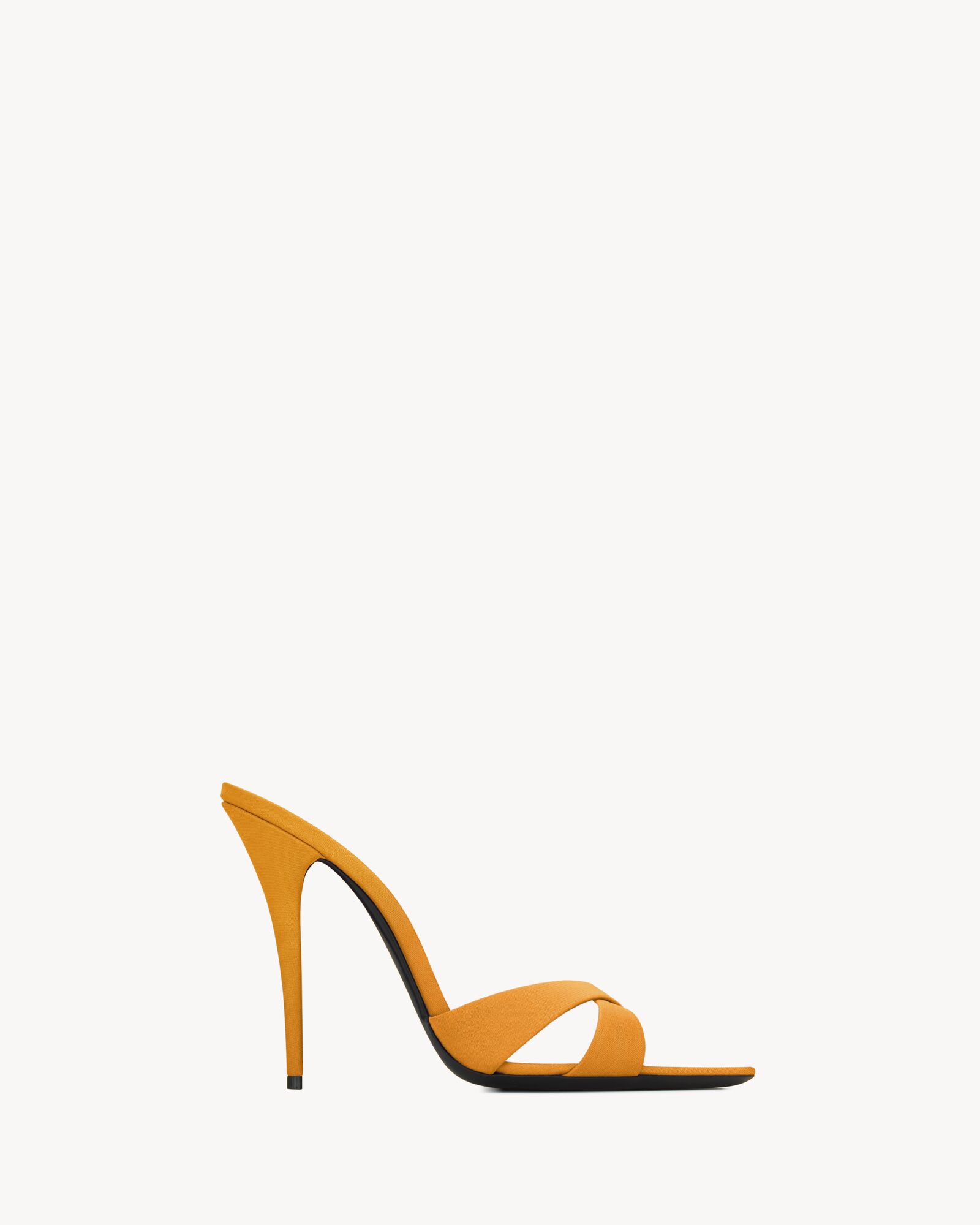 KIRAT sandals in satin crepe — 859308AAF3H7121