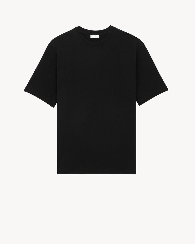 SAINT LAURENT PARIS T-SHIRT in Black | Saint Laurent | YSL EN-US