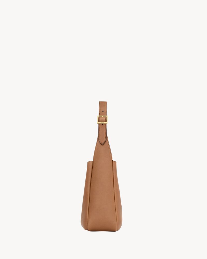 LE 5 À 7 supple small in leather in Brown | Saint Laurent | YSL EN-US