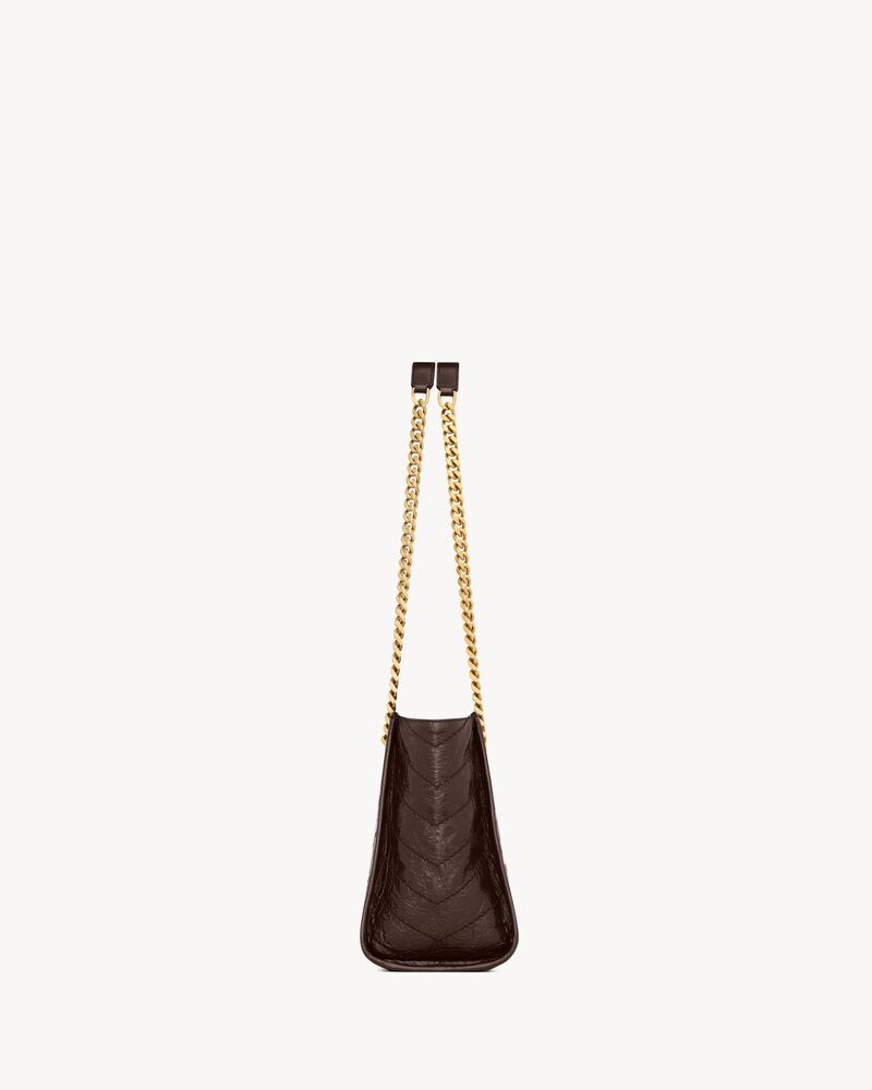 NIKI small shopping in vintage leather
