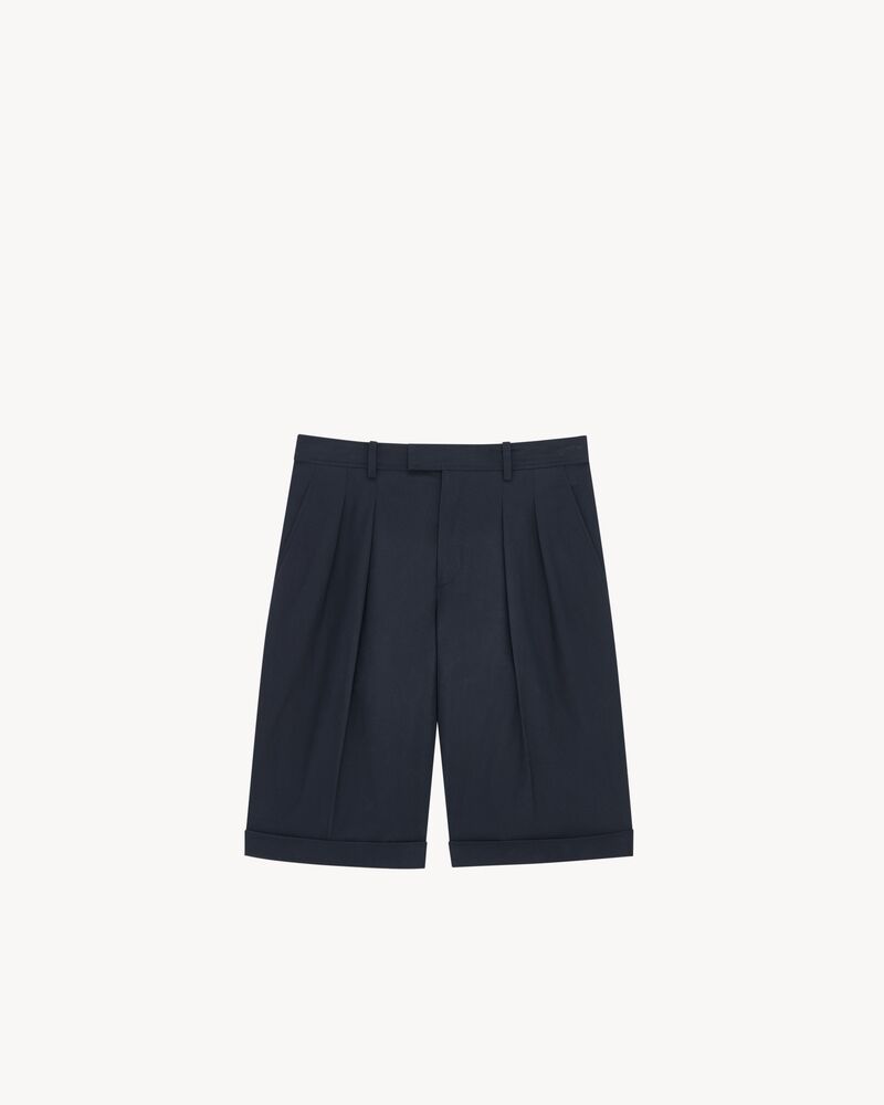 bermuda shorts in cotton
