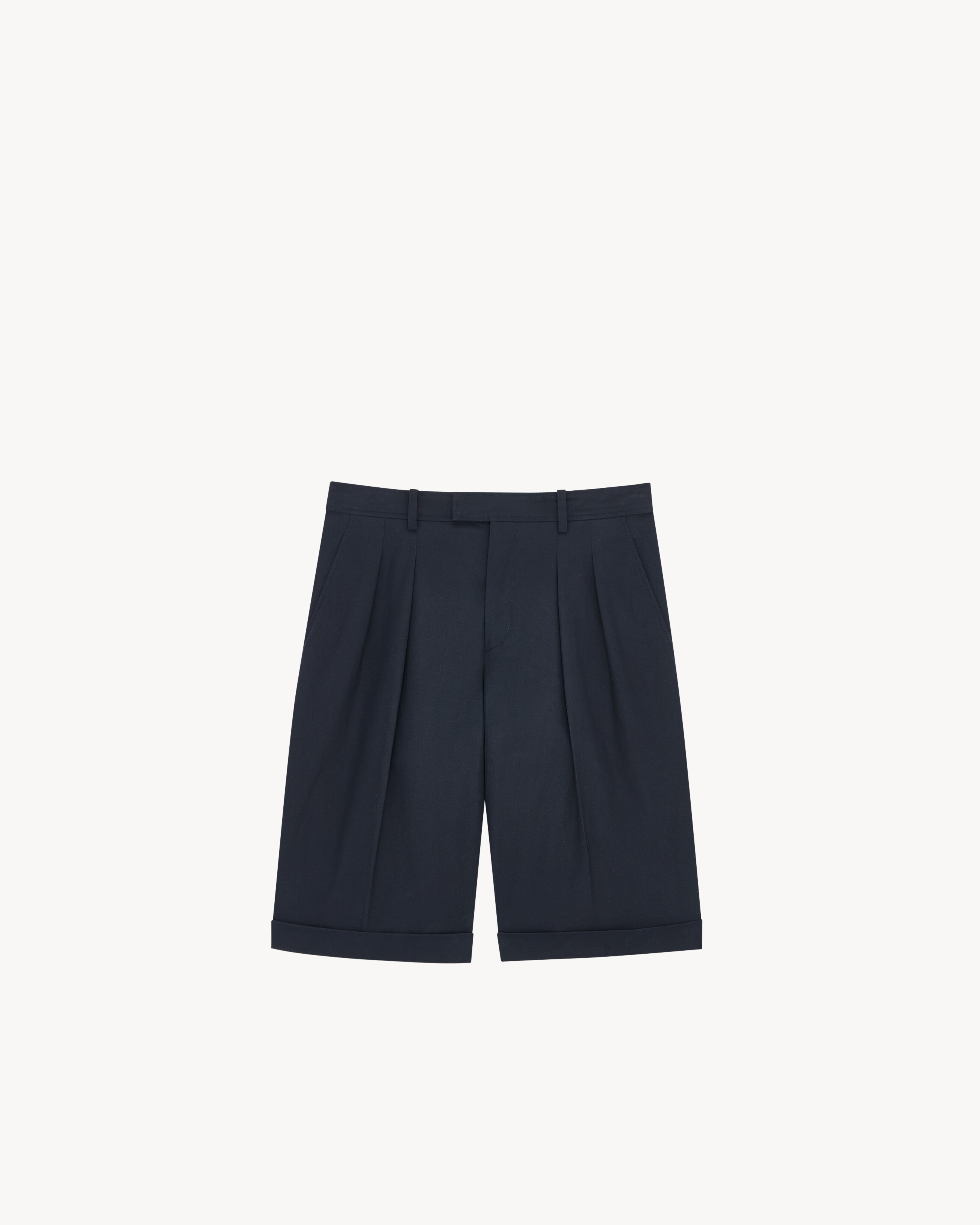 bermuda shorts in cotton