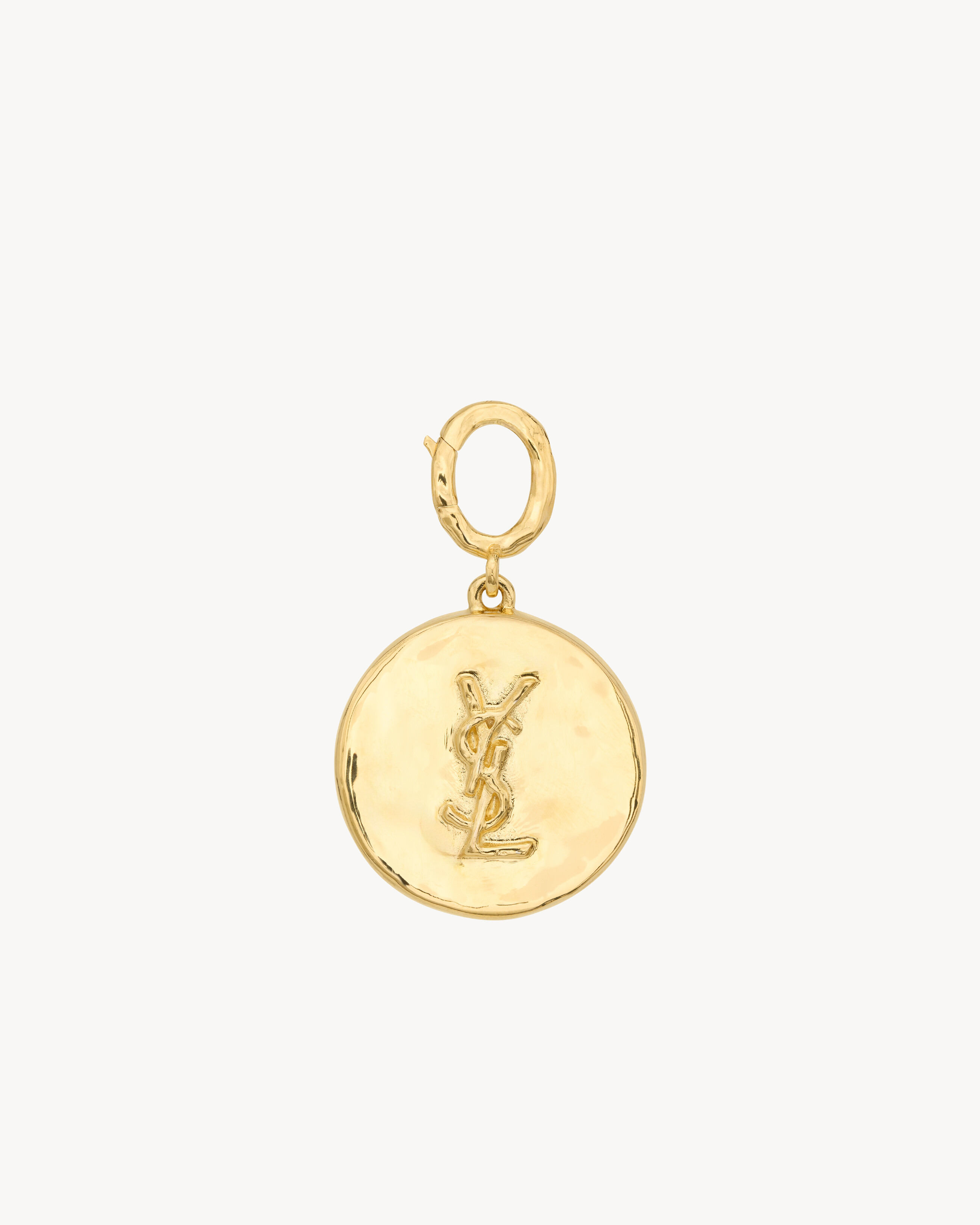 Charm colombe en émail et laiton