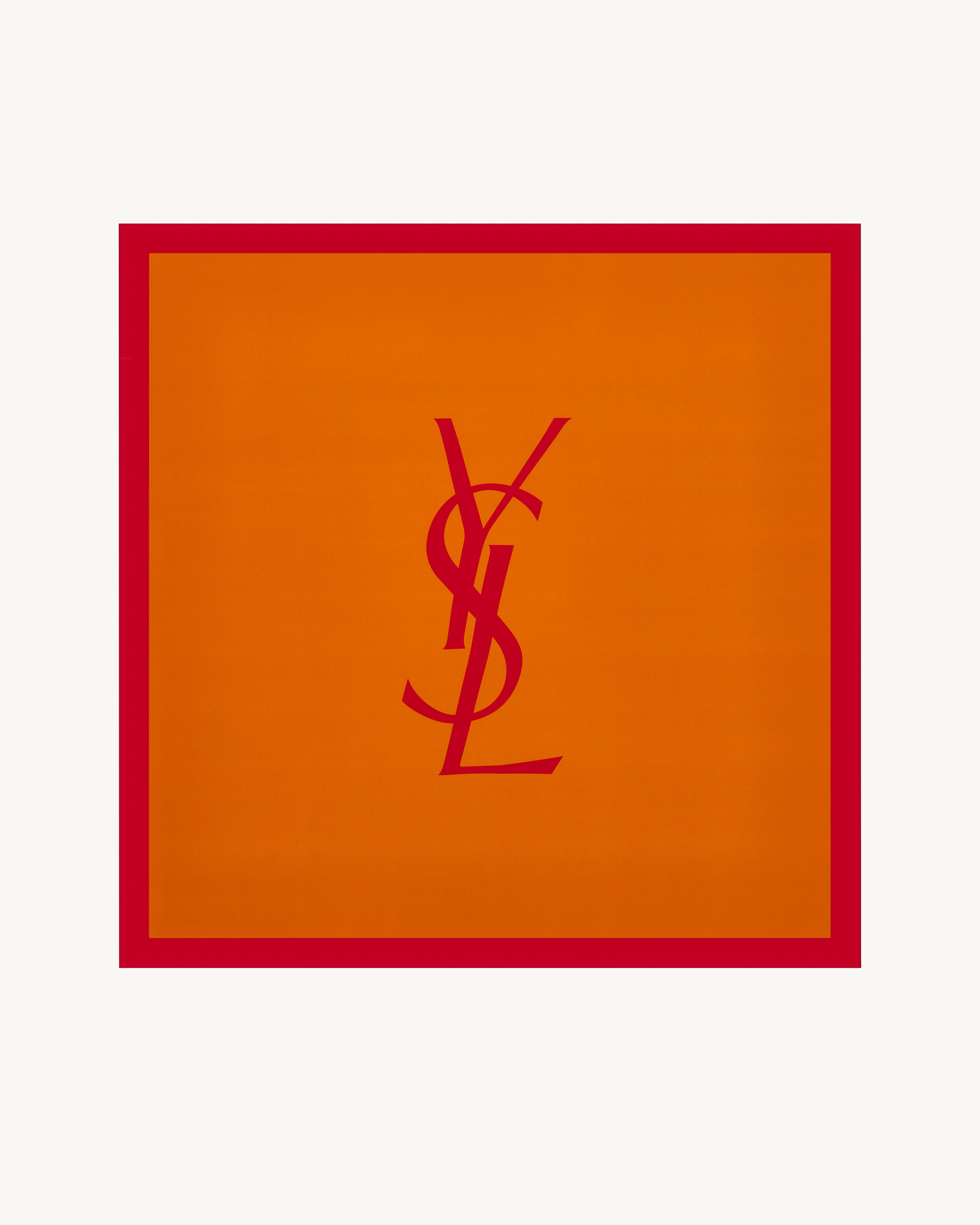 CASSANDRE square scarf in silk twill