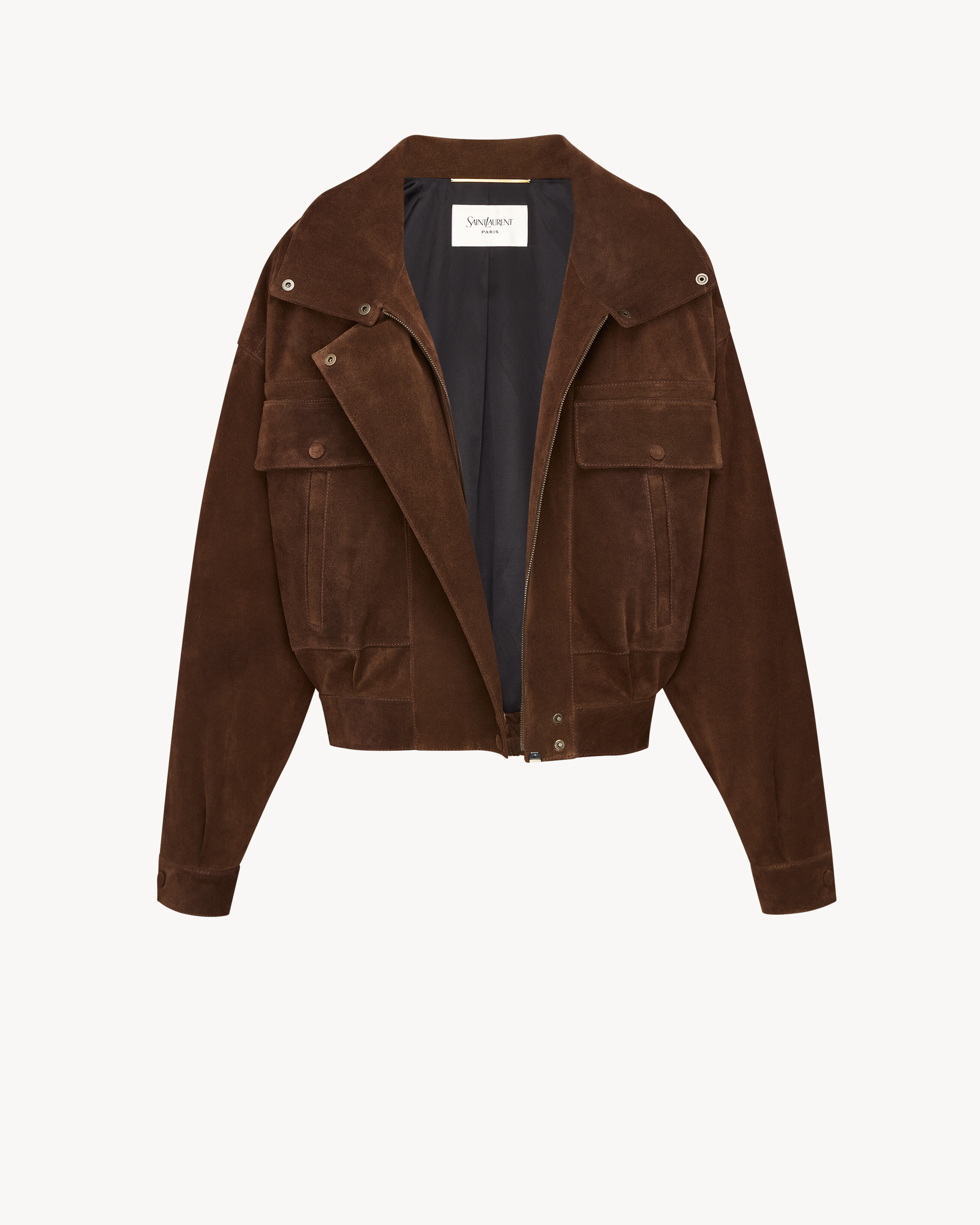 jacket in vintage split leather