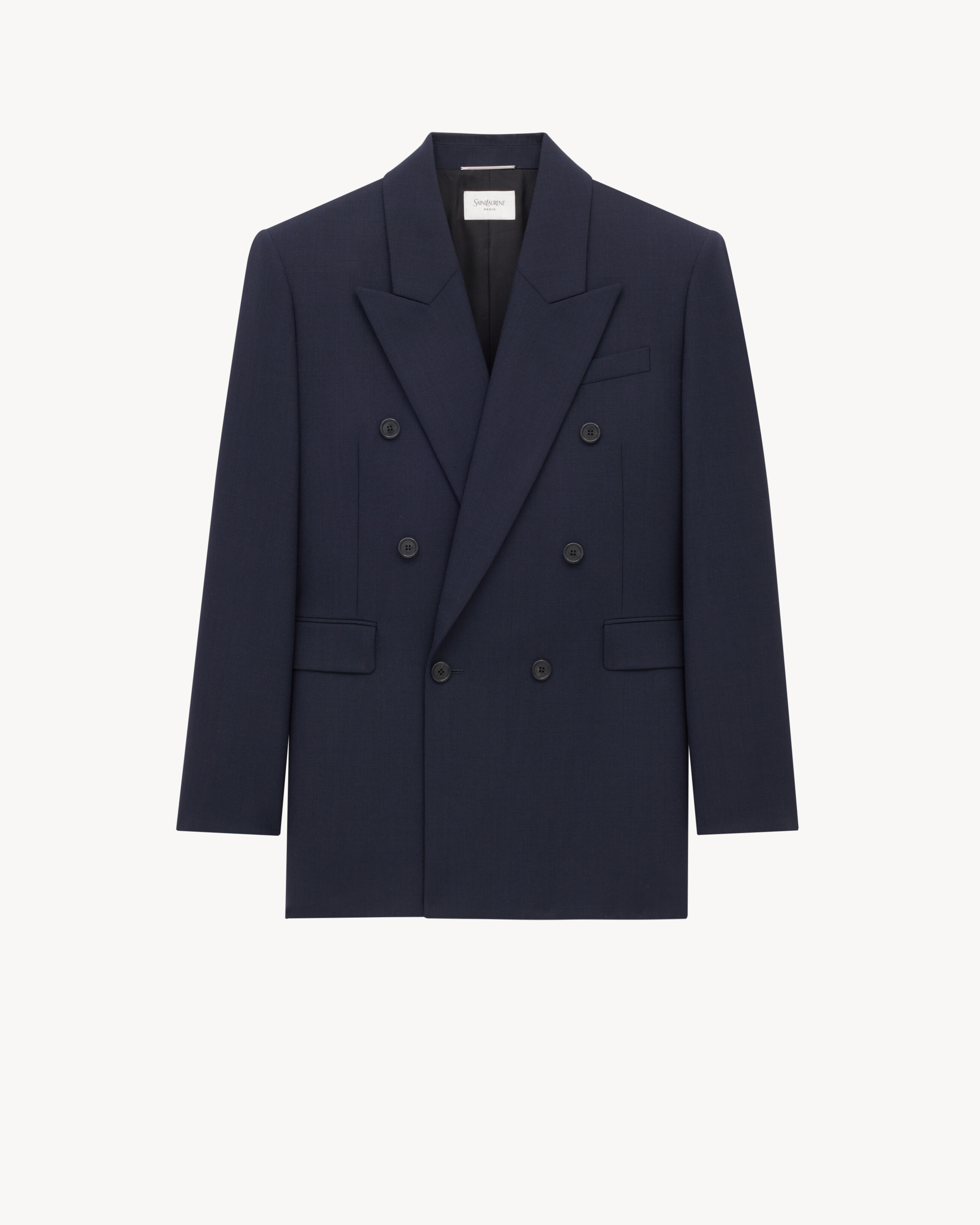 double-breasted jacket in wool