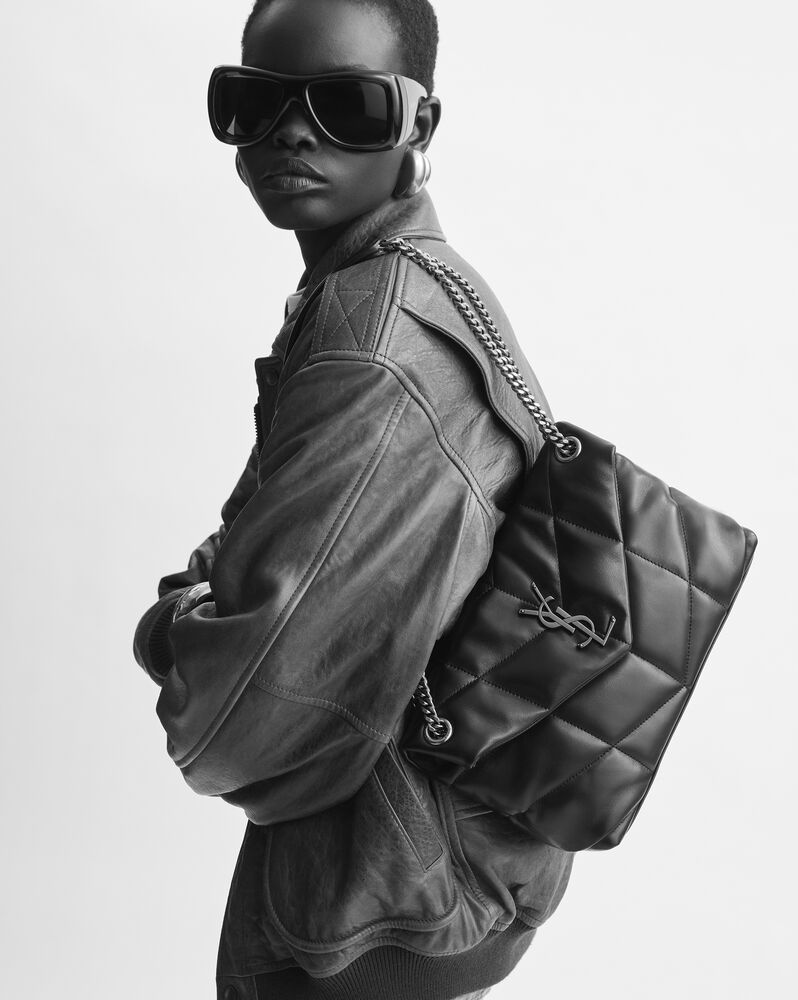 PUFFER SMALL in suede