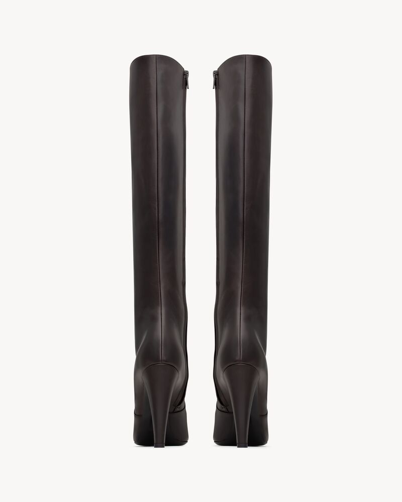 77 boots in smooth leather