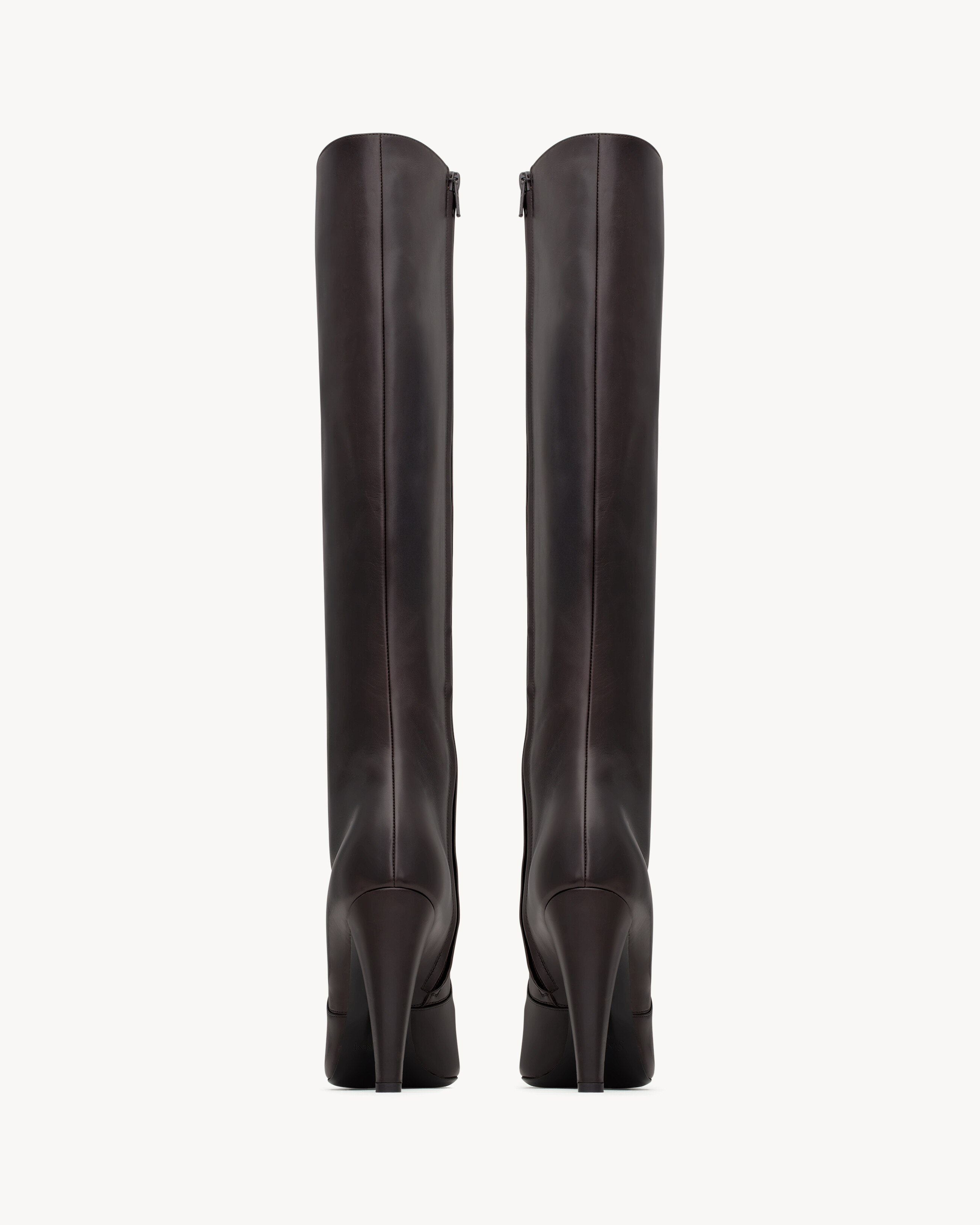 77 boots in smooth leather