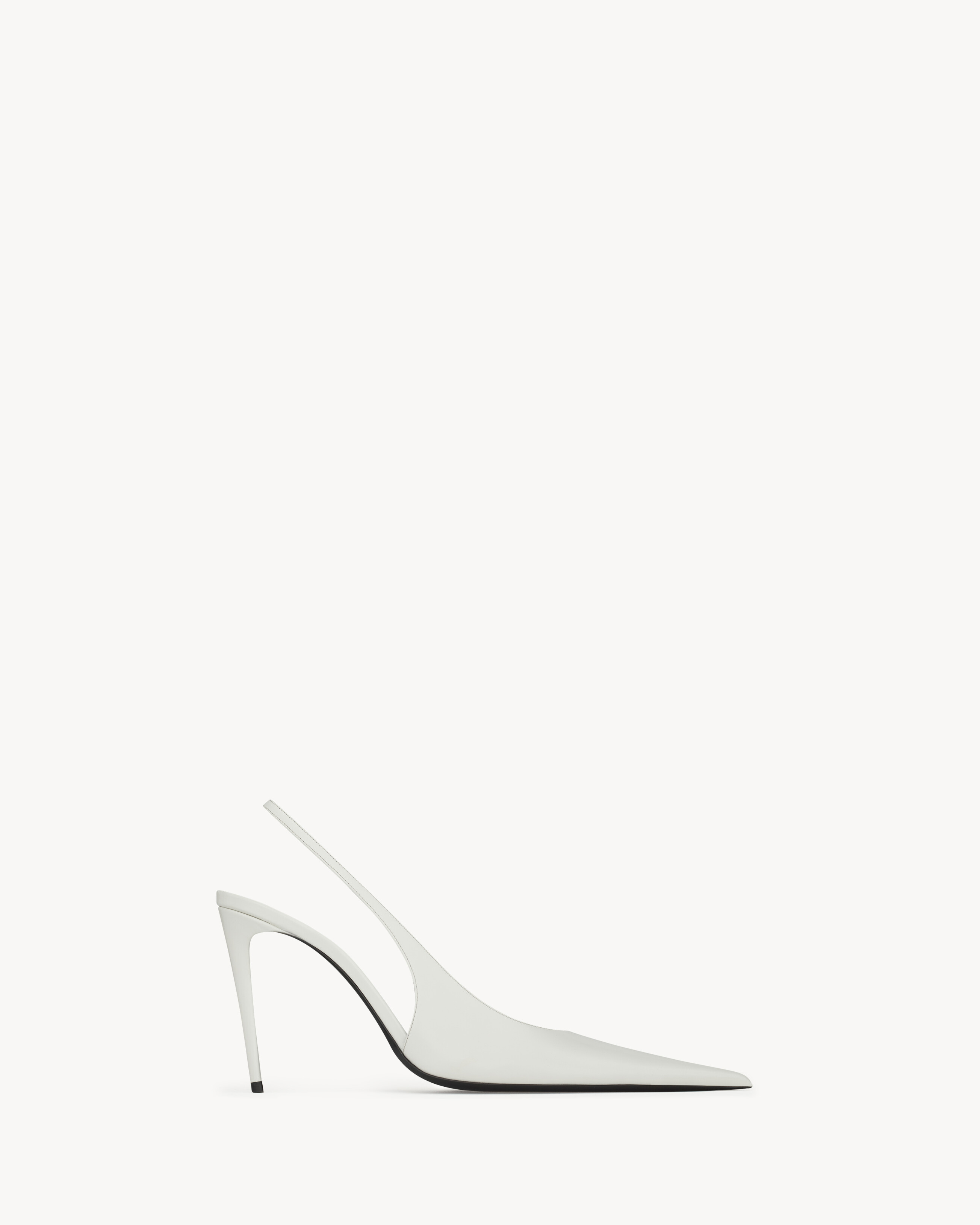 GUERMANTES slingback pumps in patent leather