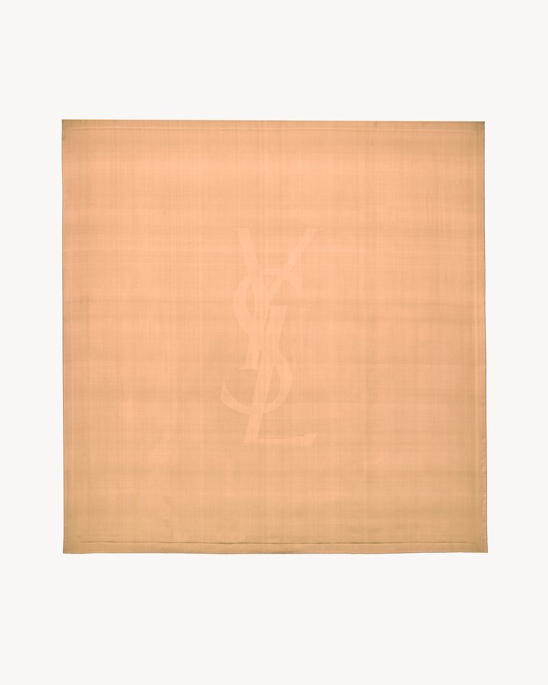 sciarpa quadrata CASSANDRE in charmeuse di seta