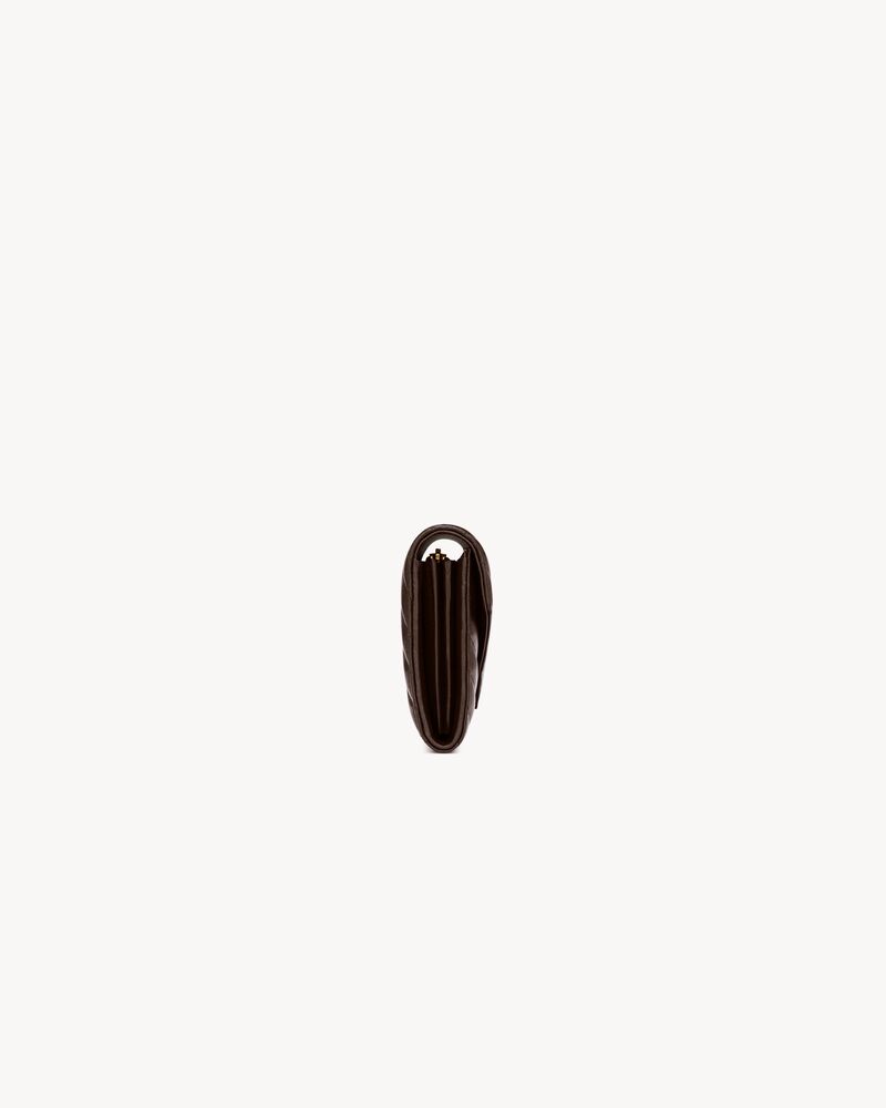 CASSANDRE large flap wallet in lambskin