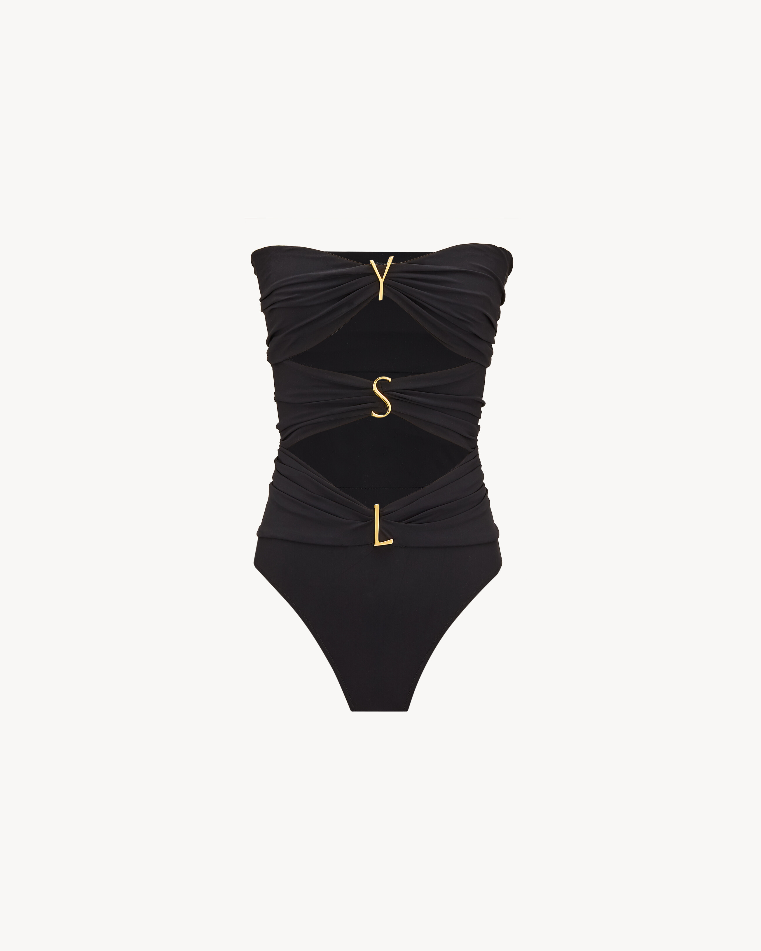 YSL maillot de bain bustier