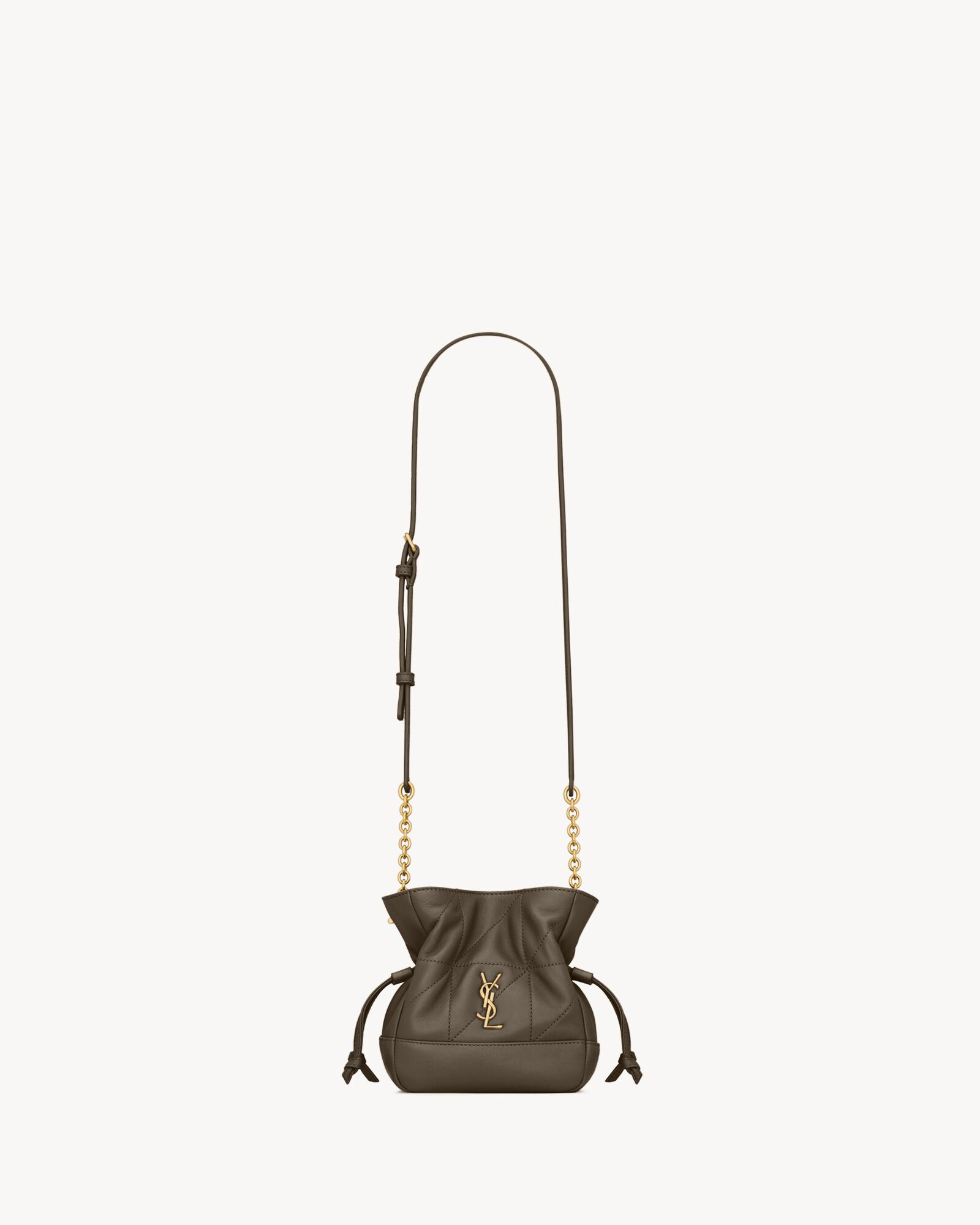 JAMIE mini shoulder pouch in lambskin — 859174AAB323212