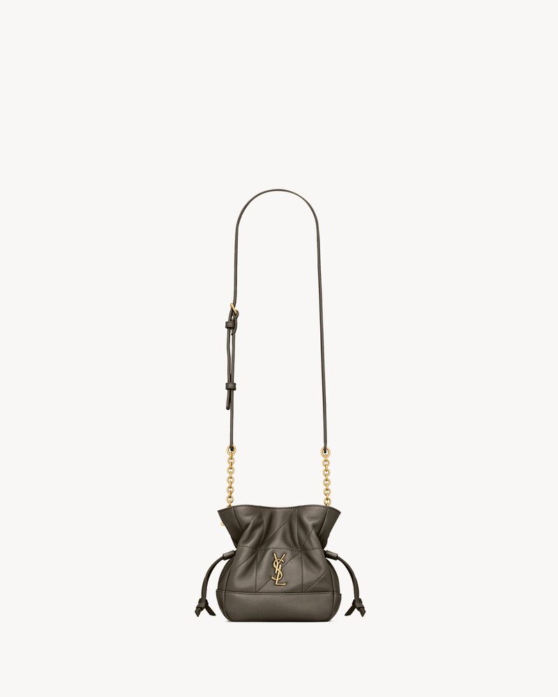 JAMIE mini shoulder pouch in lambskin