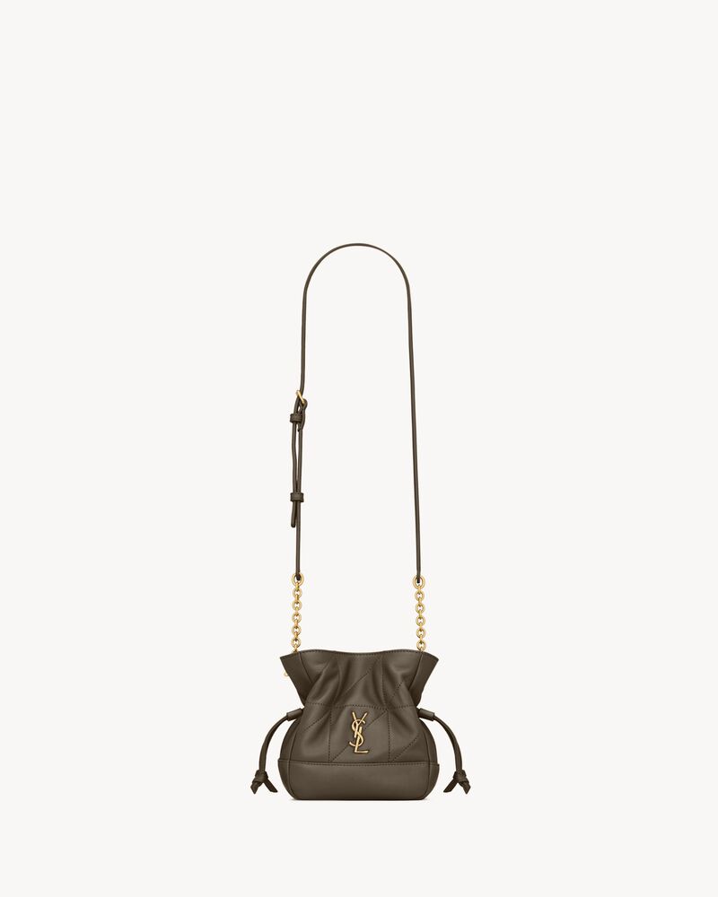 JAMIE mini shoulder pouch in lambskin