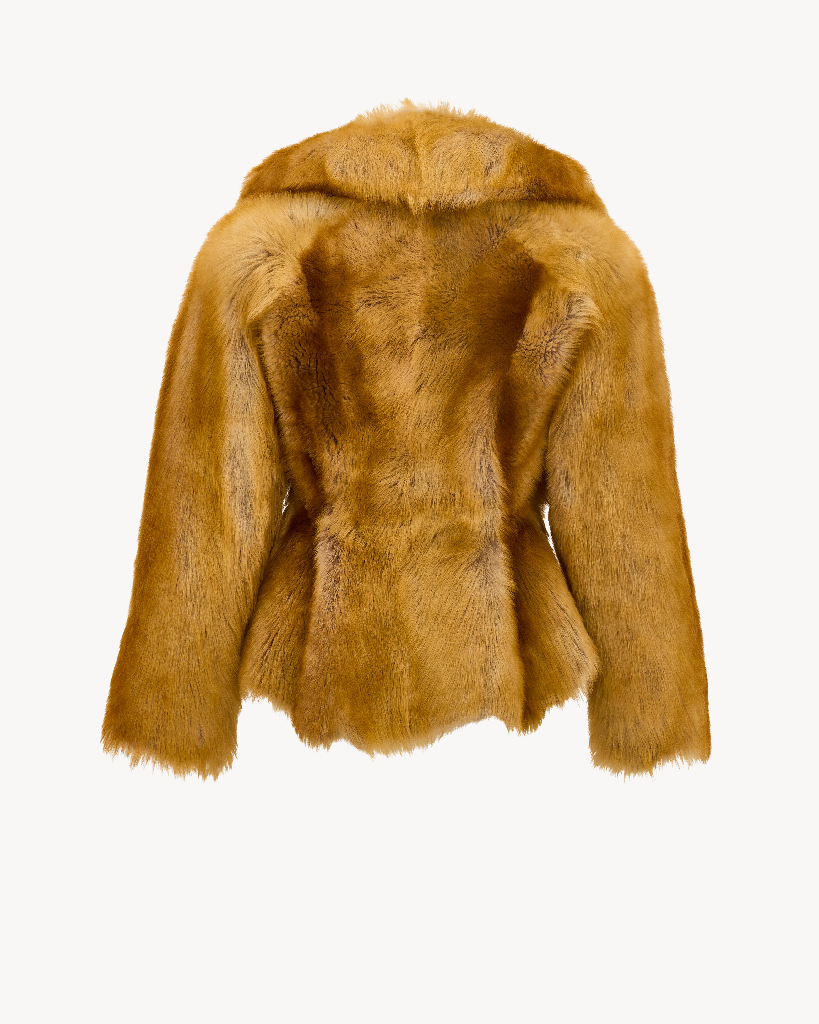 Cappotto corto in shearling