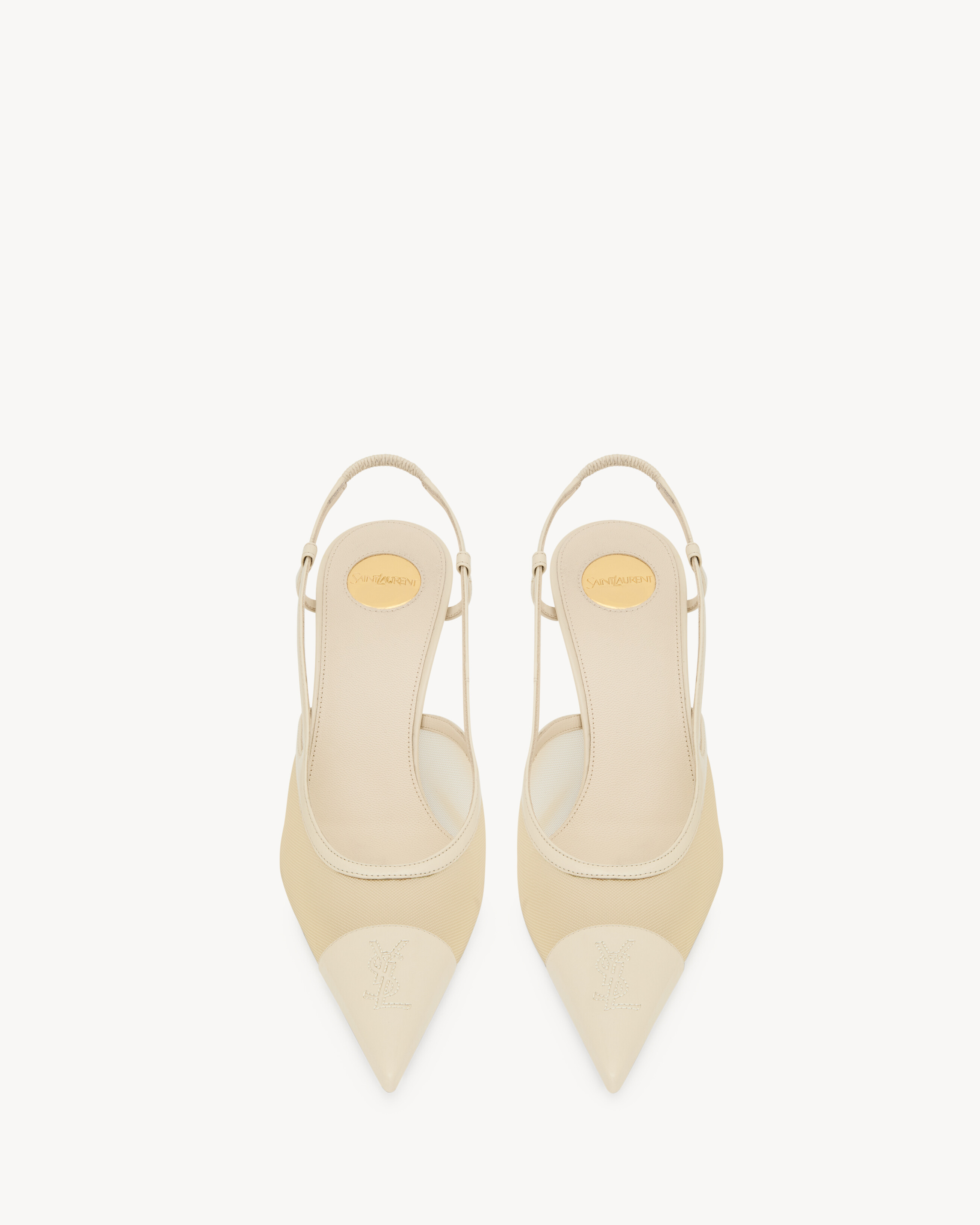 RENÉE slingback pumps in mesh