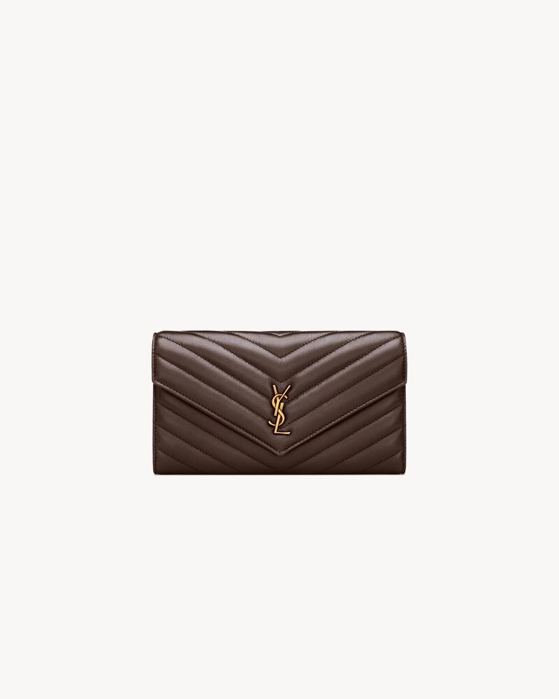 CASSANDRE large flap wallet in lambskin
