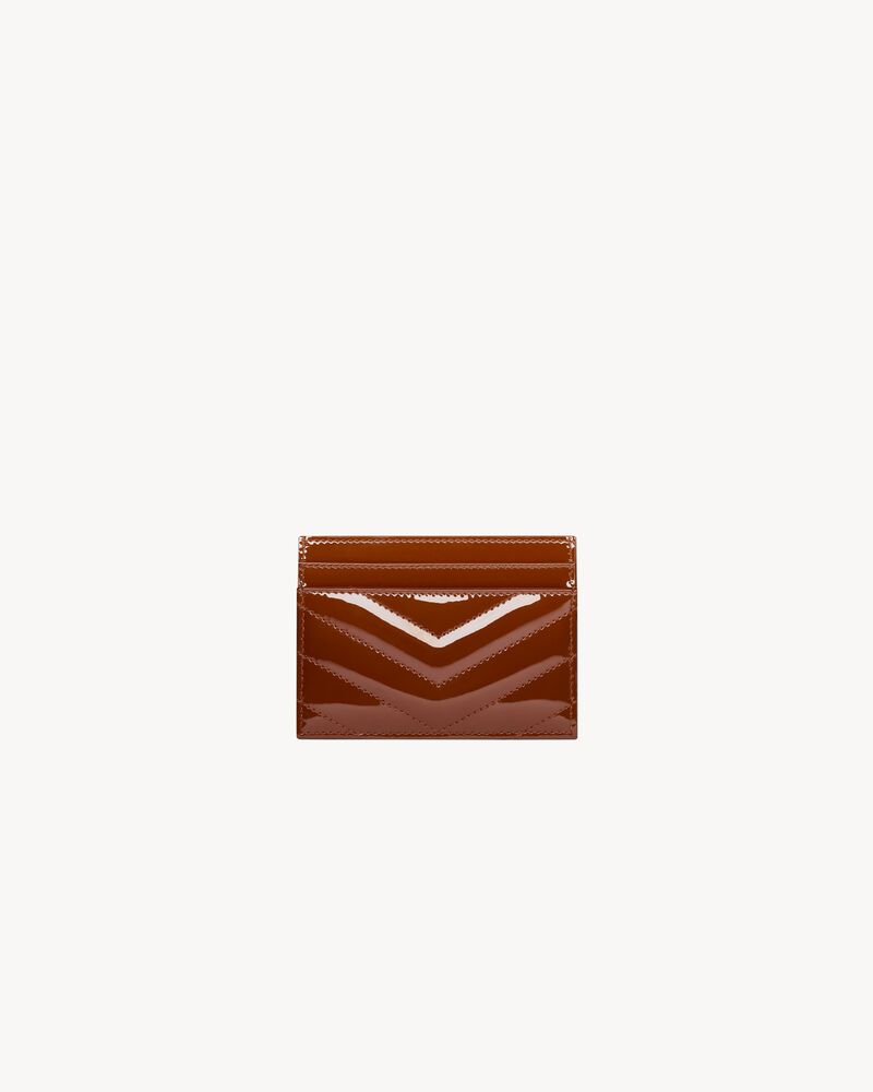 CASSANDRE card case in patent leather