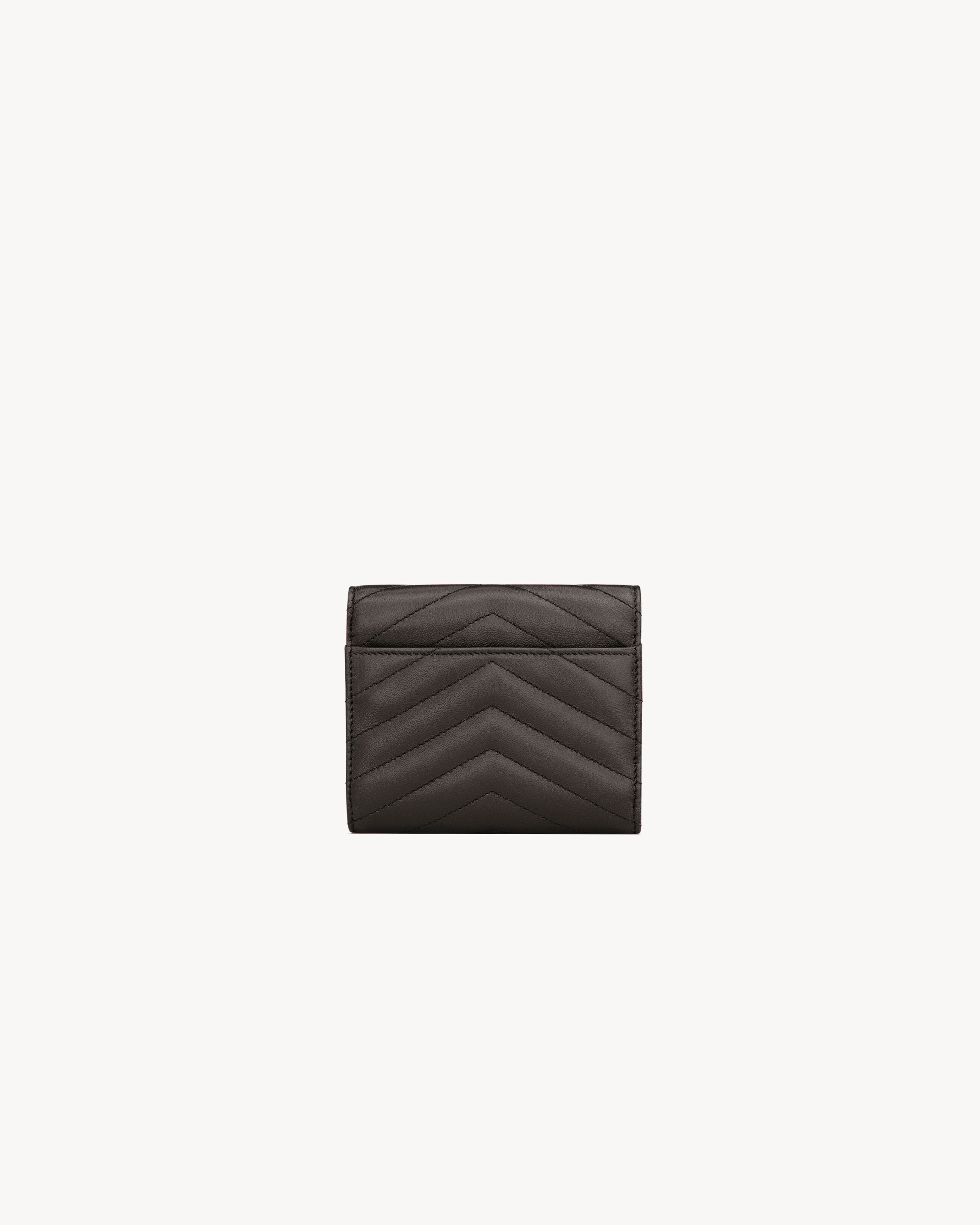 CASSANDRE compact tri fold wallet in lambskin