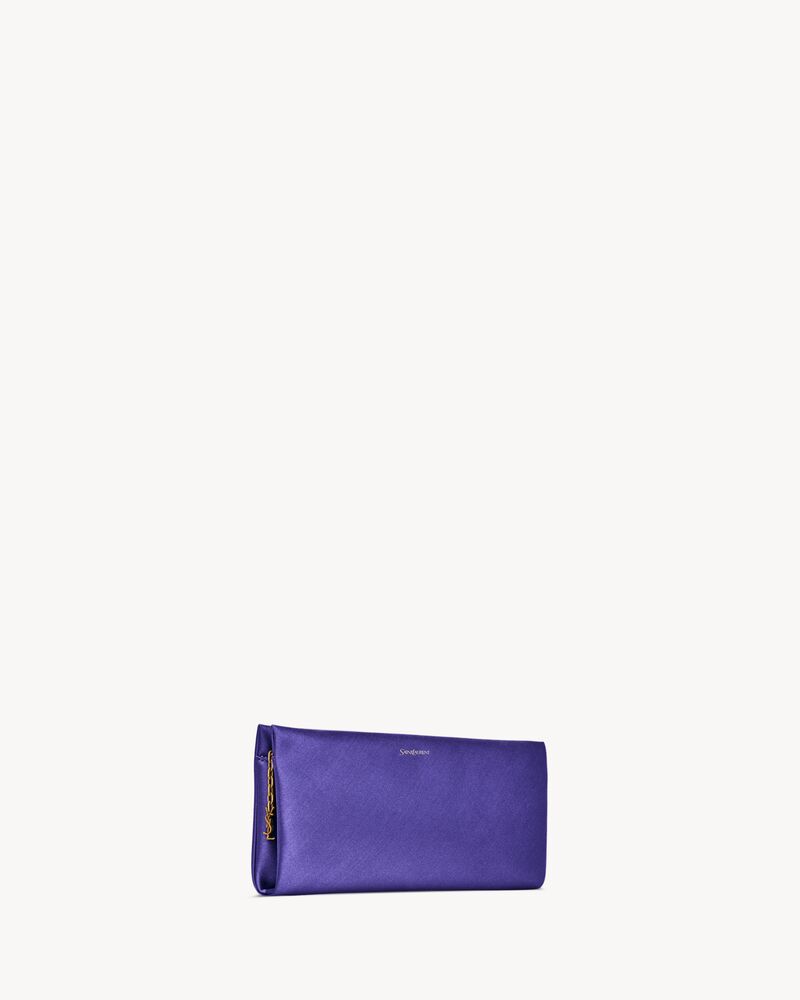 EVENING soft clutch in satin