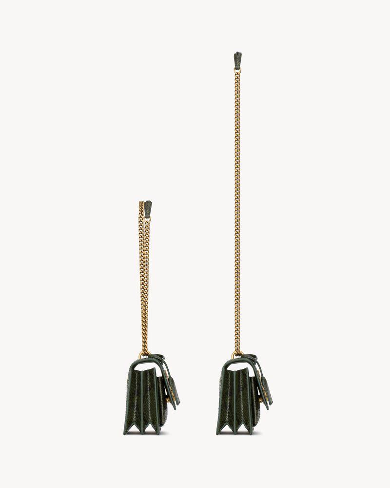 파이톤 소재 SUNSET 미디엄