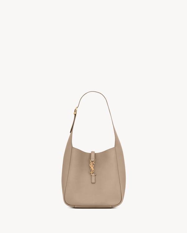 LE 5 À 7 supple small IN GRAINED LEATHER