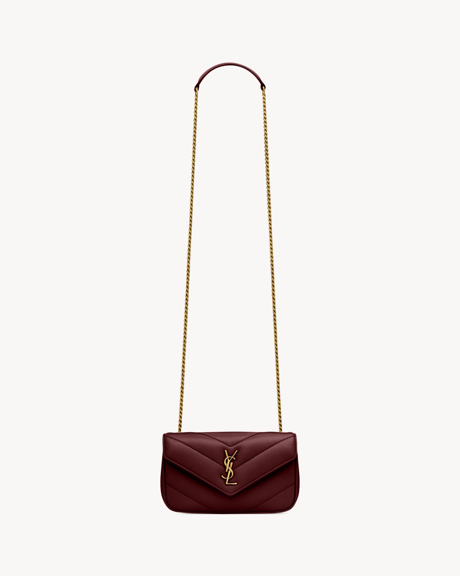LOULOU MINI in lambskin — 860628AAEAX6197