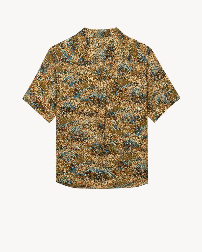 shirt in confetti viscose