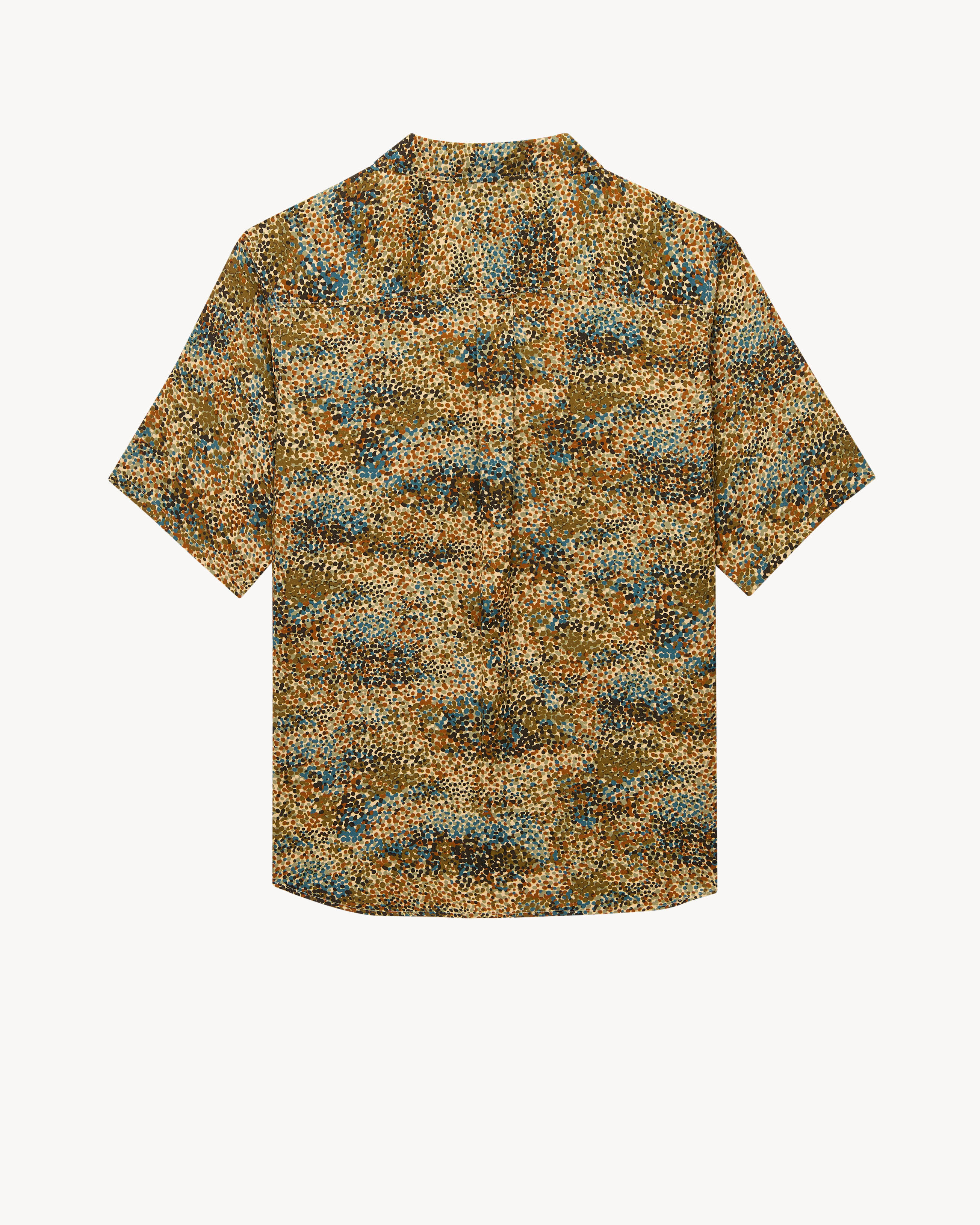 shirt in confetti viscose