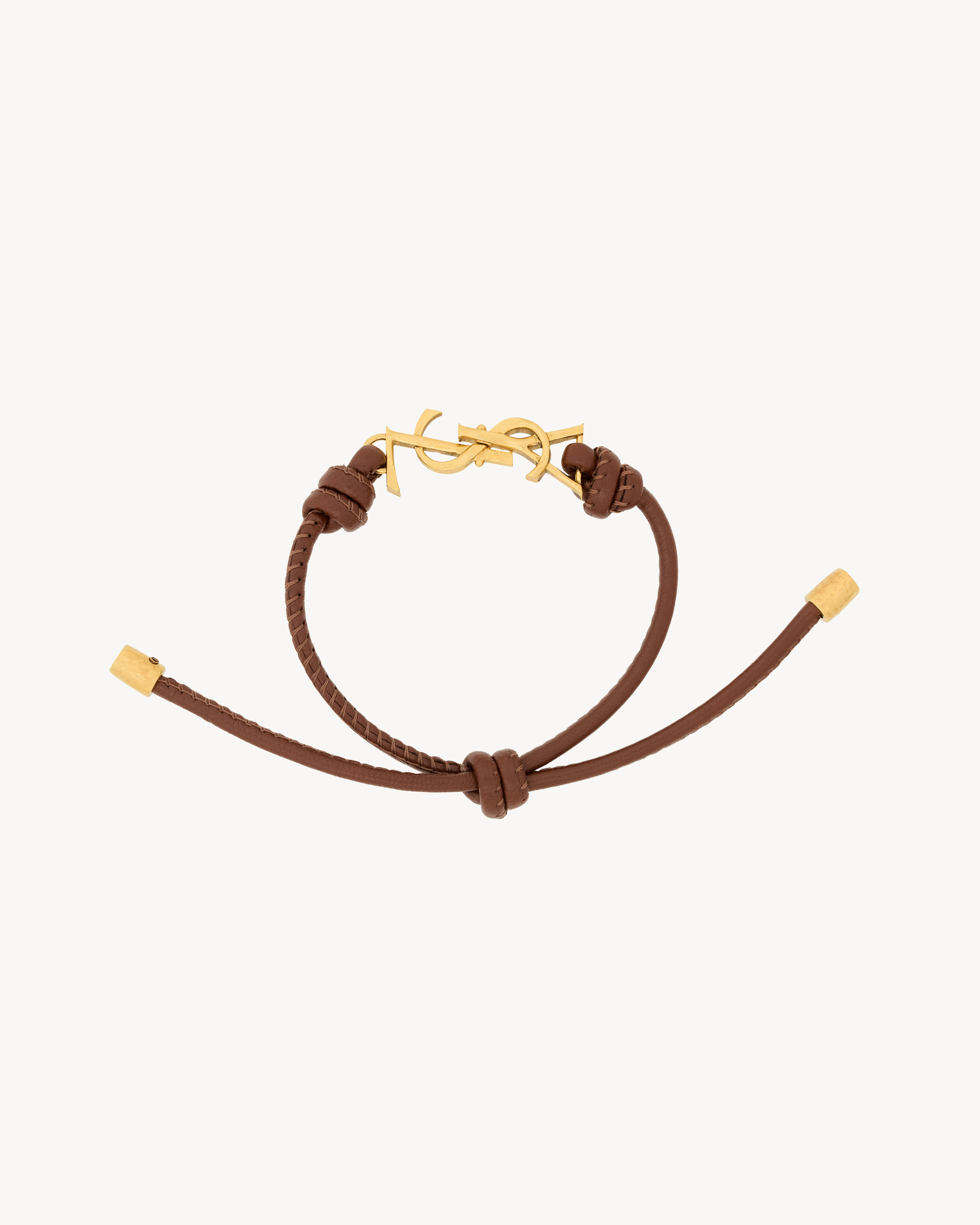 CASSANDRE cord bracelet in leather