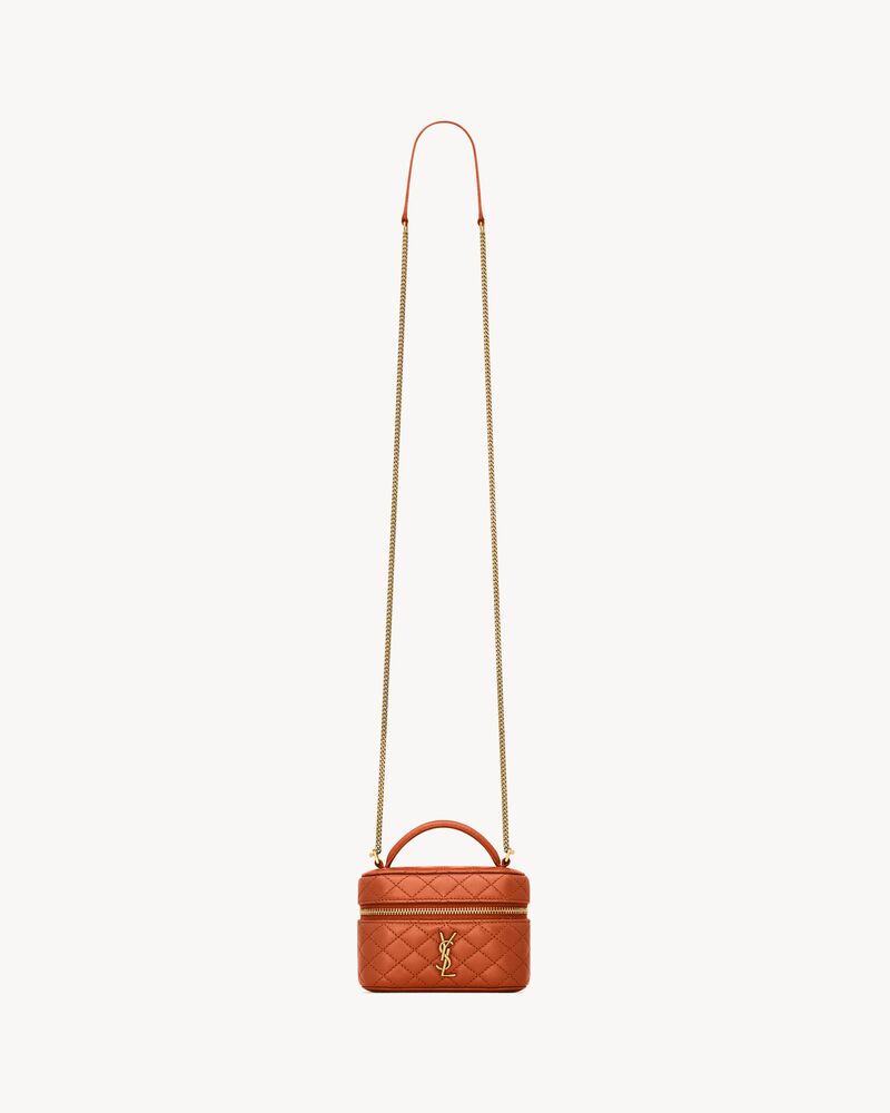 GABY micro vanity bag in lambskin