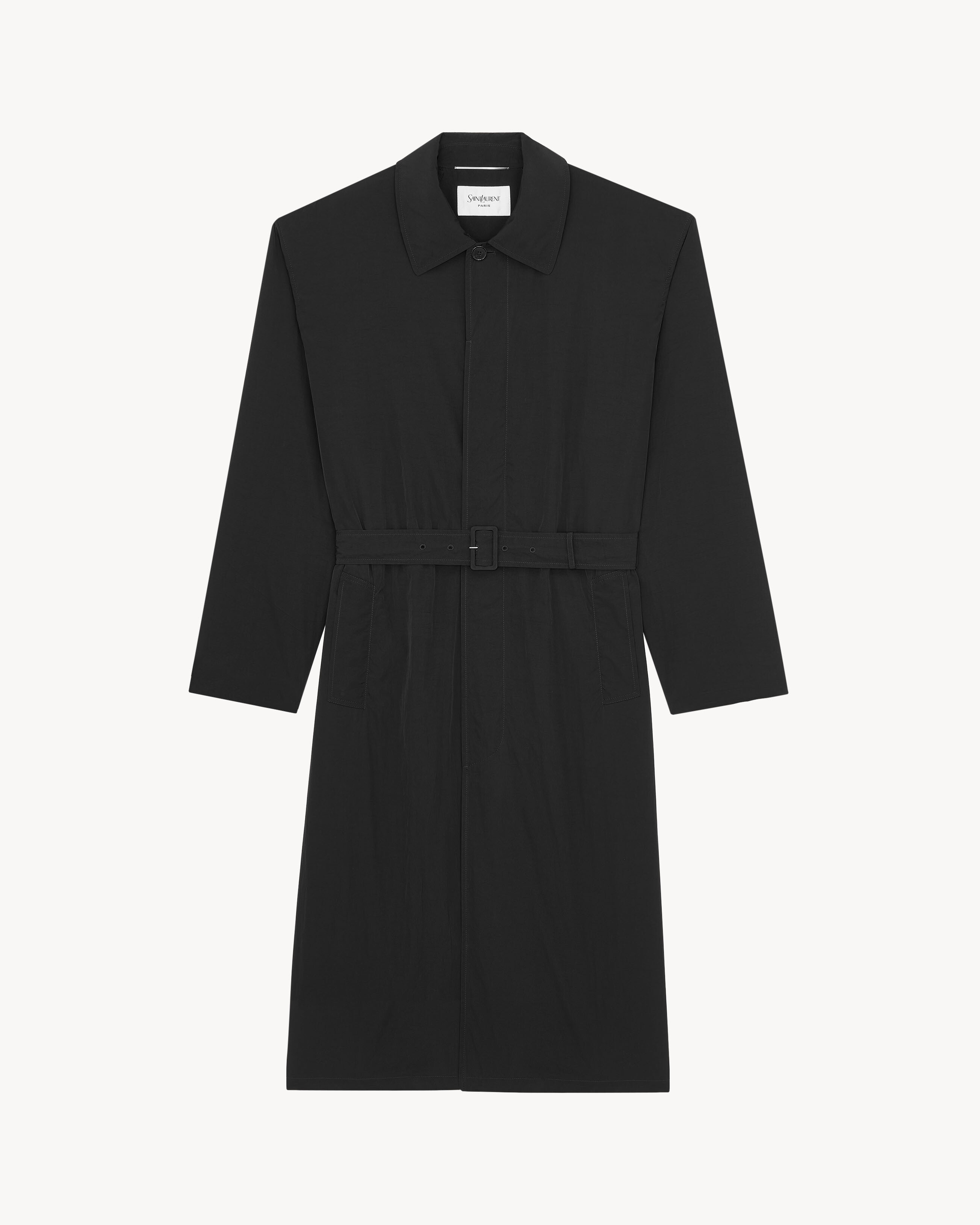 coat in cotton serge