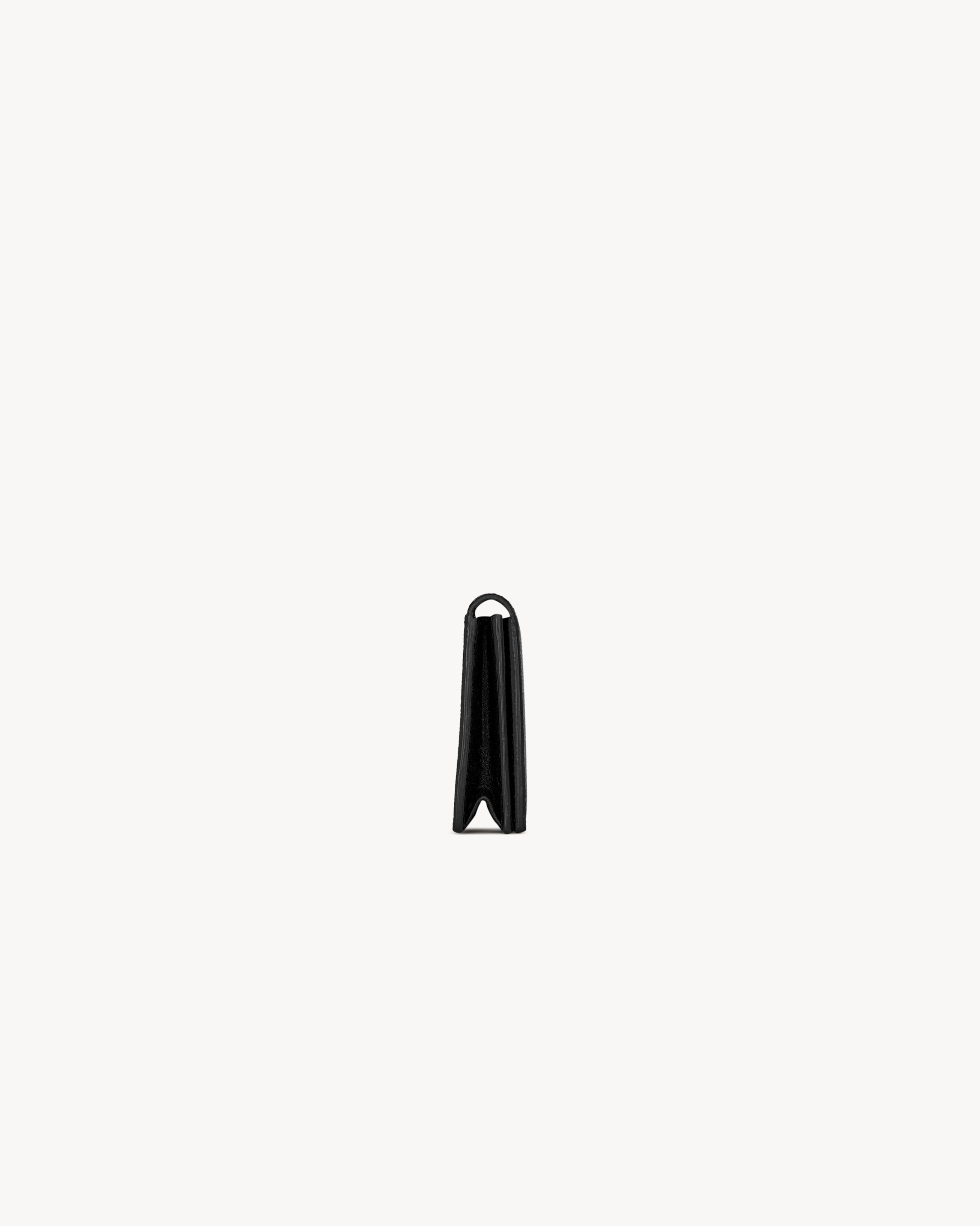 カサンドラ シャドウ SAINT LAURENT ビジネスカードケース（グレイン