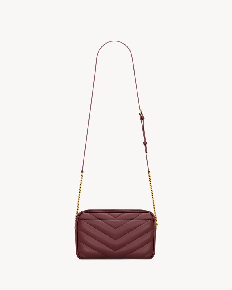 LOULOU camera bag in MATELASSÉ lambskin