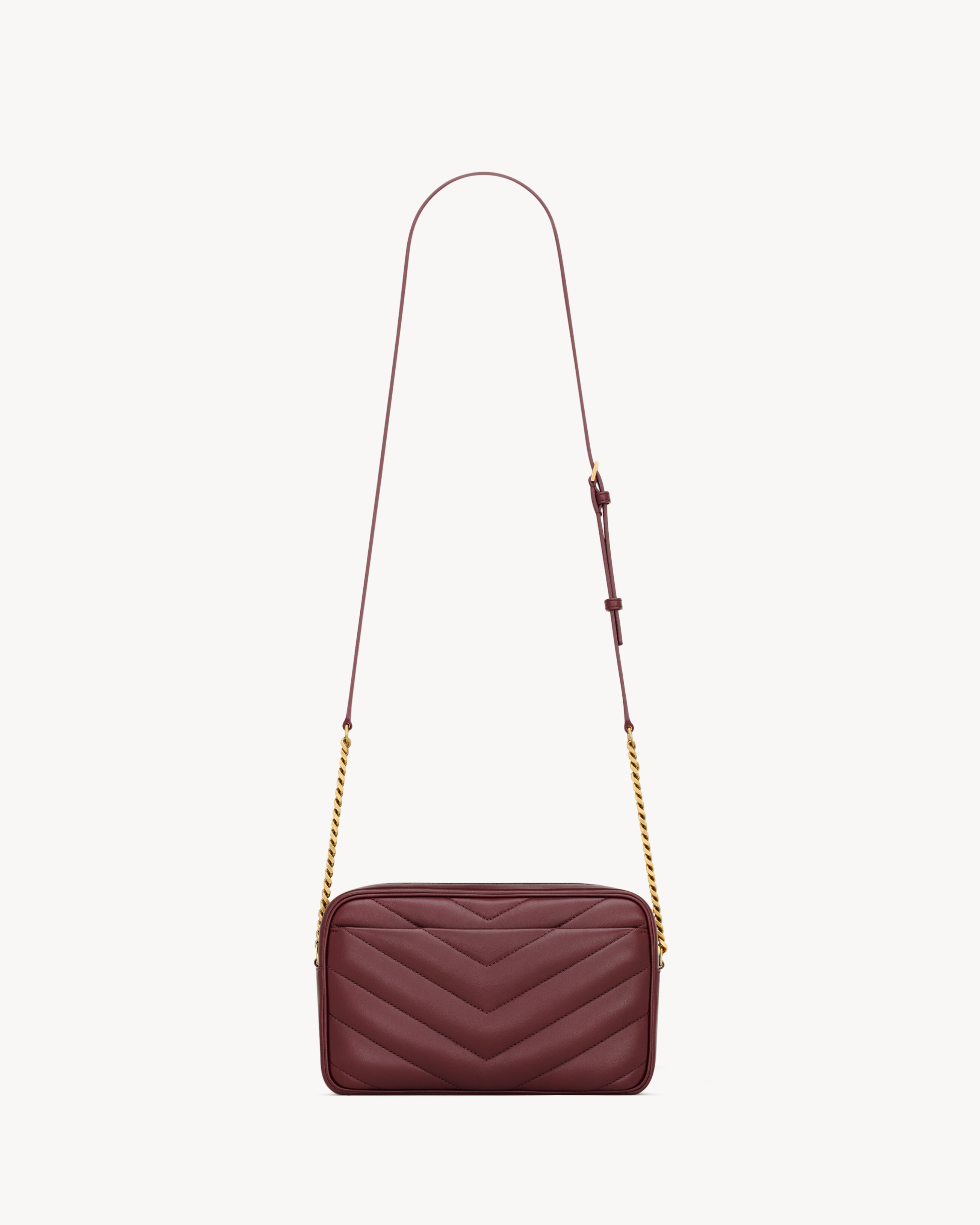 LOULOU camera bag in MATELASSÉ lambskin