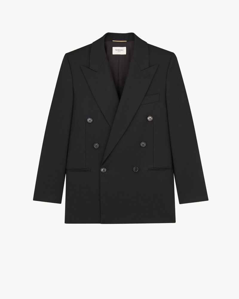 short jacket in wool