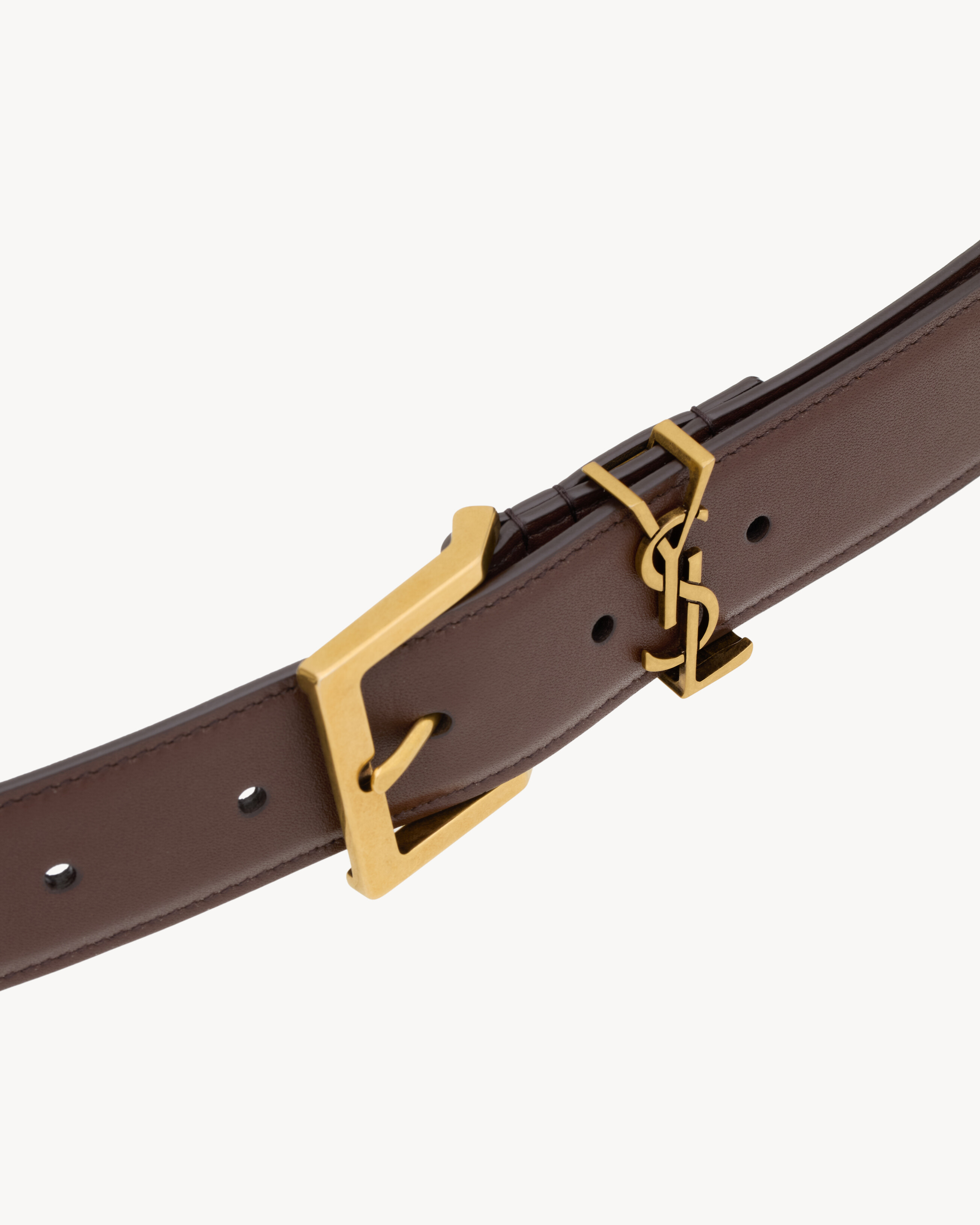 CASSANDRE VADIM belt in smooth leather